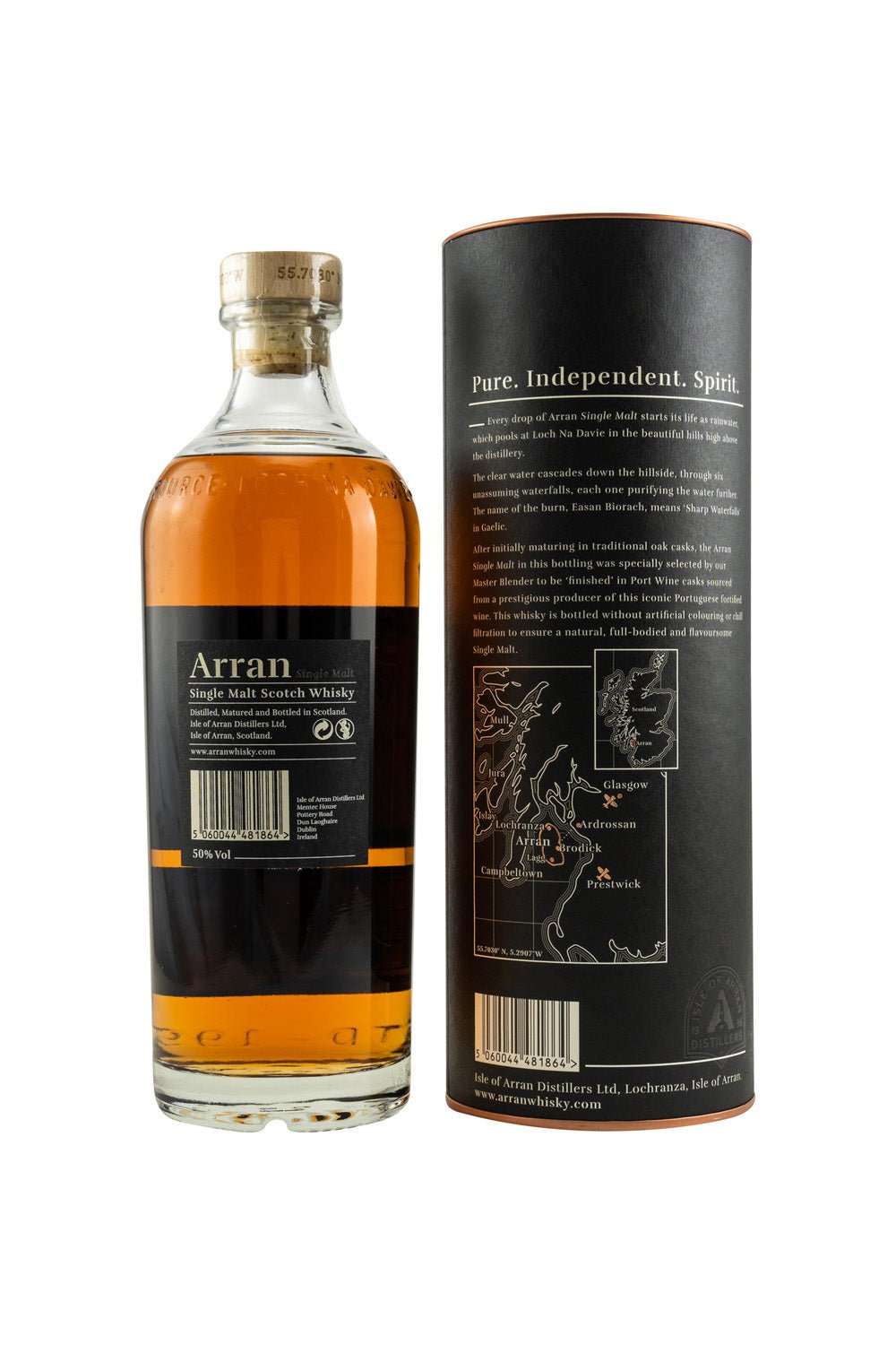 Arran Port Cask Finish Single Malt Whisky 50% vol. 700ml - Maltimore - Premium Whisky Onlineshop