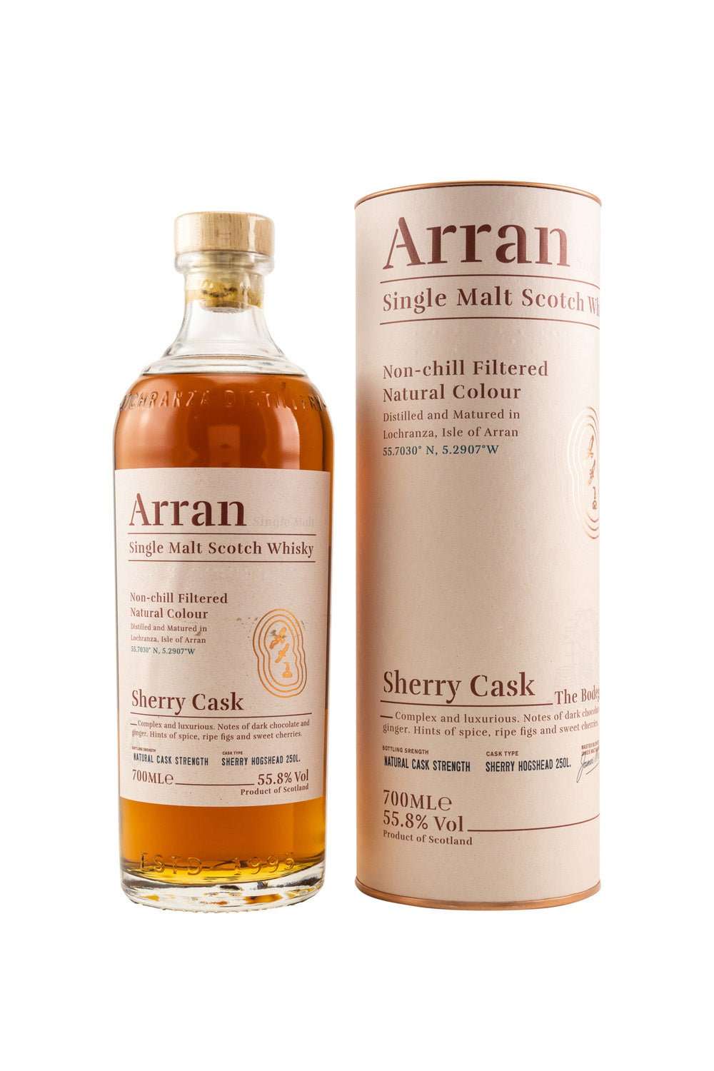 Arran Sherry Cask - The Bodega Cask Strength 55,8% vol. 700ml - Maltimore - Premium Whisky Onlineshop