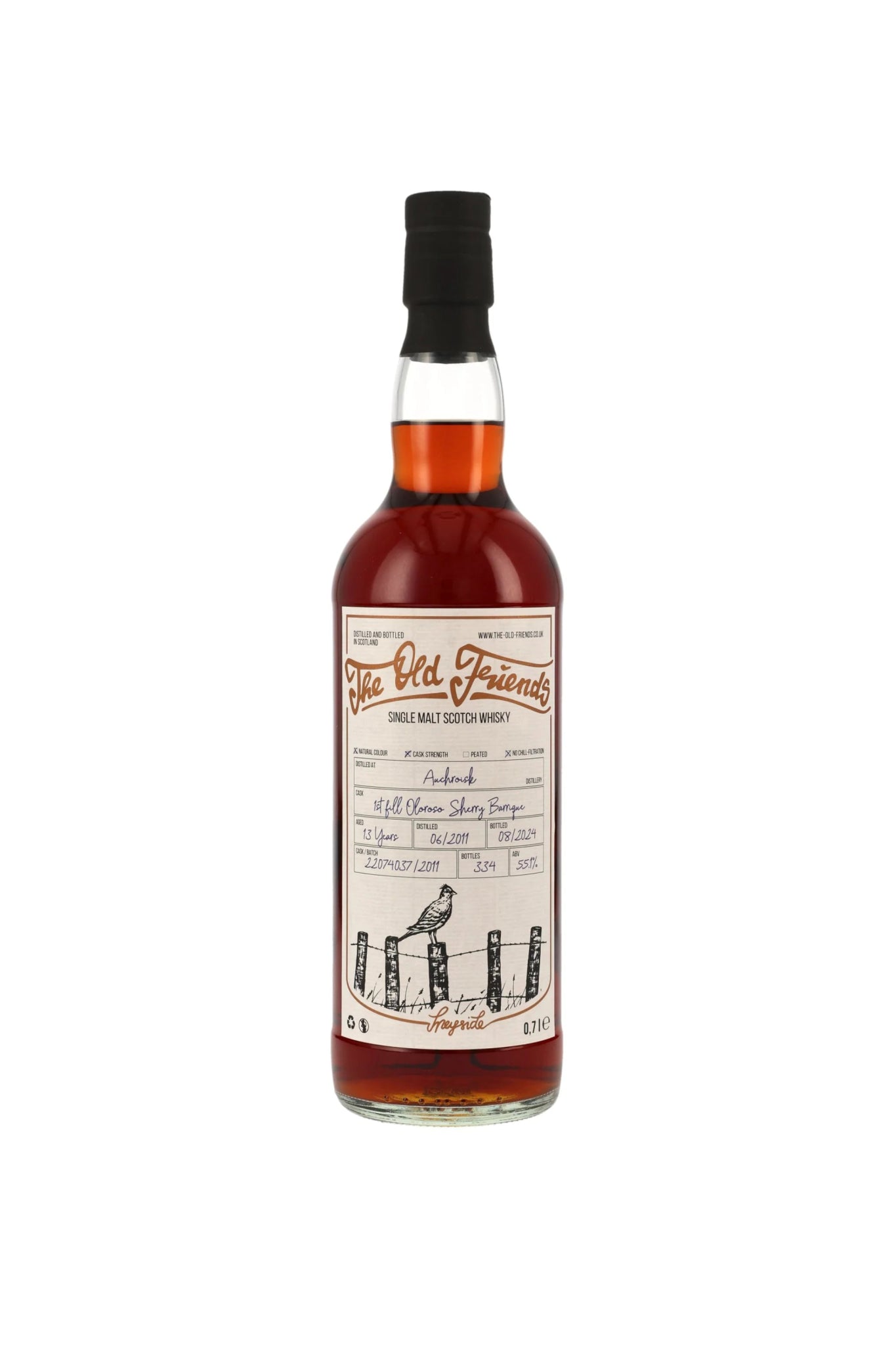 Auchroisk 2011/2024 13 y.o. 1st Fill Oloroso Barrique #22074037/2011 (TOF) 55,1% vol.700ml - Maltimore - Premium Whisky Onlineshop