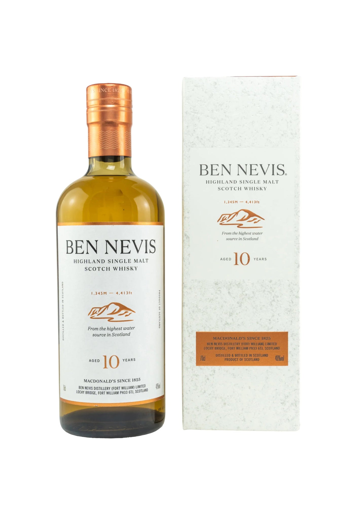 Ben Nevis 10 y.o. Highland Single Malt Scotch Whisky 46% 700ml - Maltimore - Premium Whisky Onlineshop