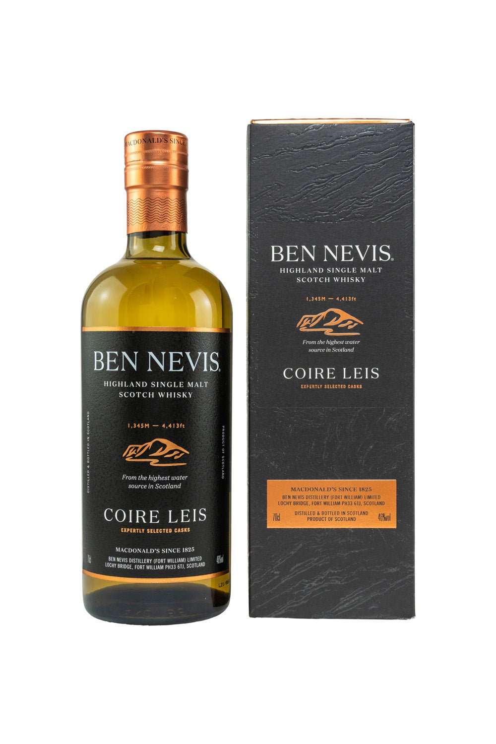 Ben Nevis Coire Leis First Fill Bourbon Casks Whisky 46% 700ml - Maltimore - Premium Whisky Onlineshop