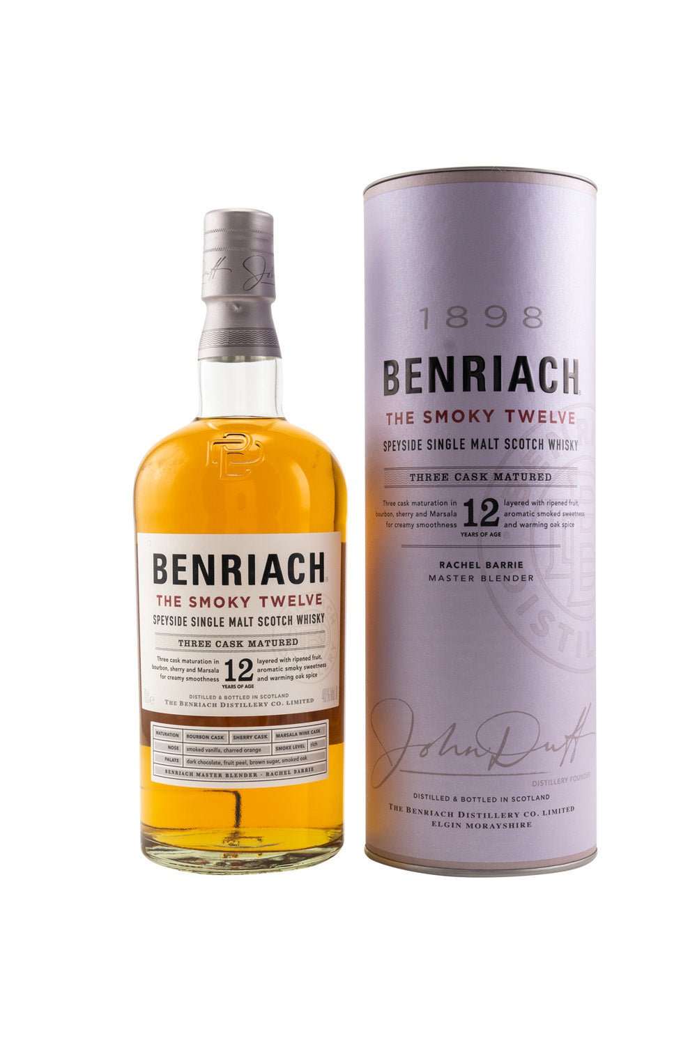 Benriach The Smoky Twelve Three Cask Matured 12 Jahre 46% 700ml - Maltimore - Premium Whisky Onlineshop