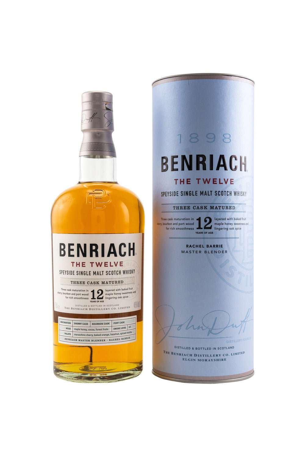 Benriach The Twelve Three Cask Matured 12 Jahre 46% 700ml - Maltimore - Premium Whisky Onlineshop