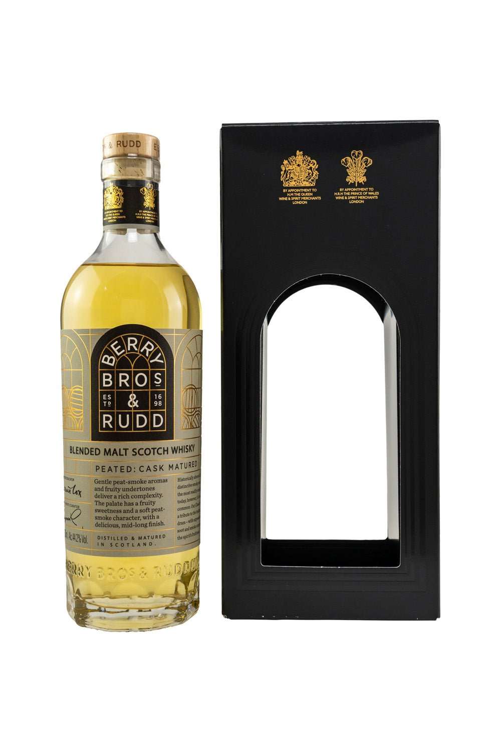 Berry Bros and Rudd Peated Cask Blended Scotch Whisky 44,2% 700ml - Maltimore - Premium Whisky Onlineshop