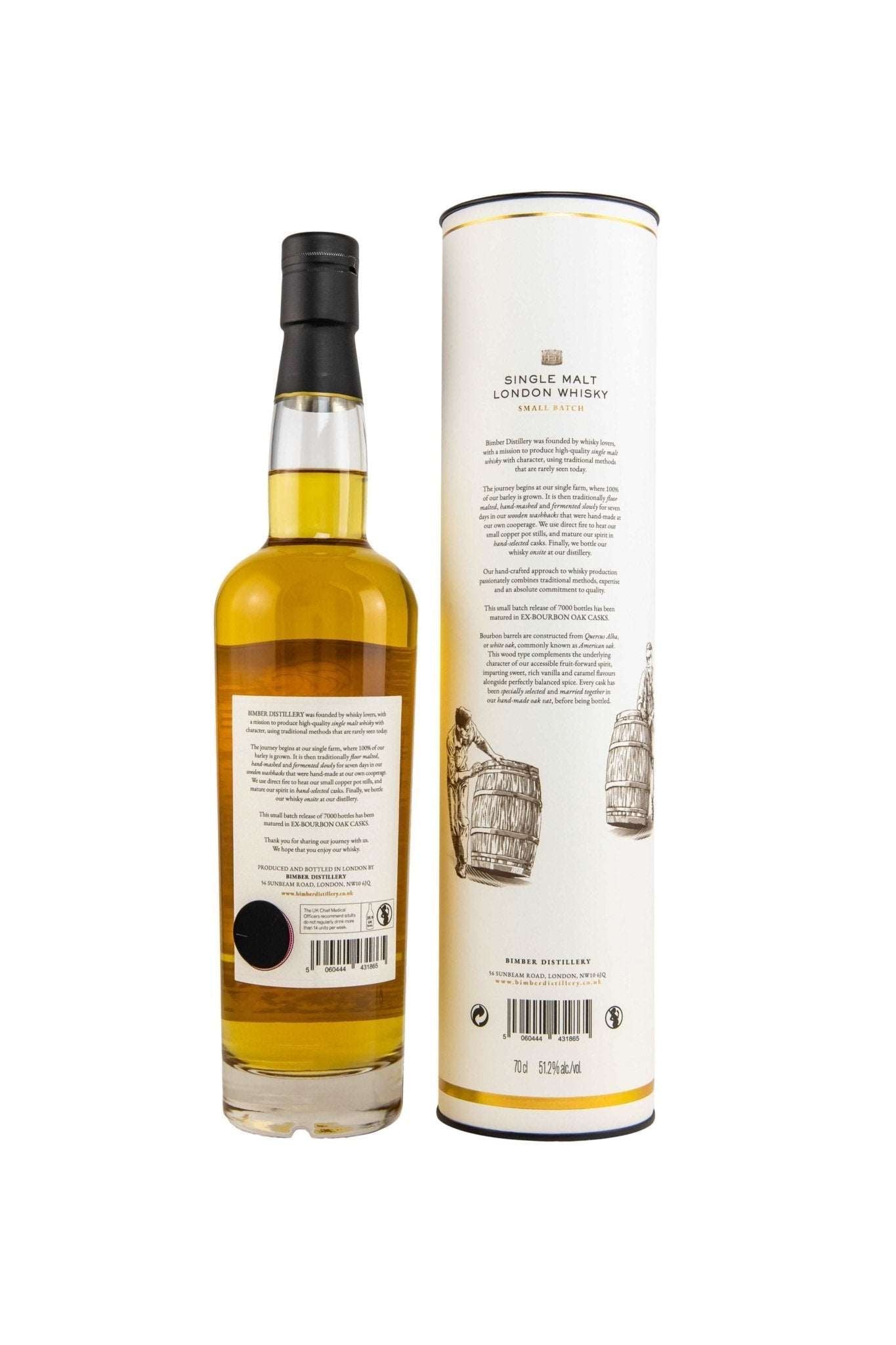 Bimber Small Batch Bourbon Cask Batch 4 51,2% vol. 700ml - Maltimore - Premium Whisky Onlineshop