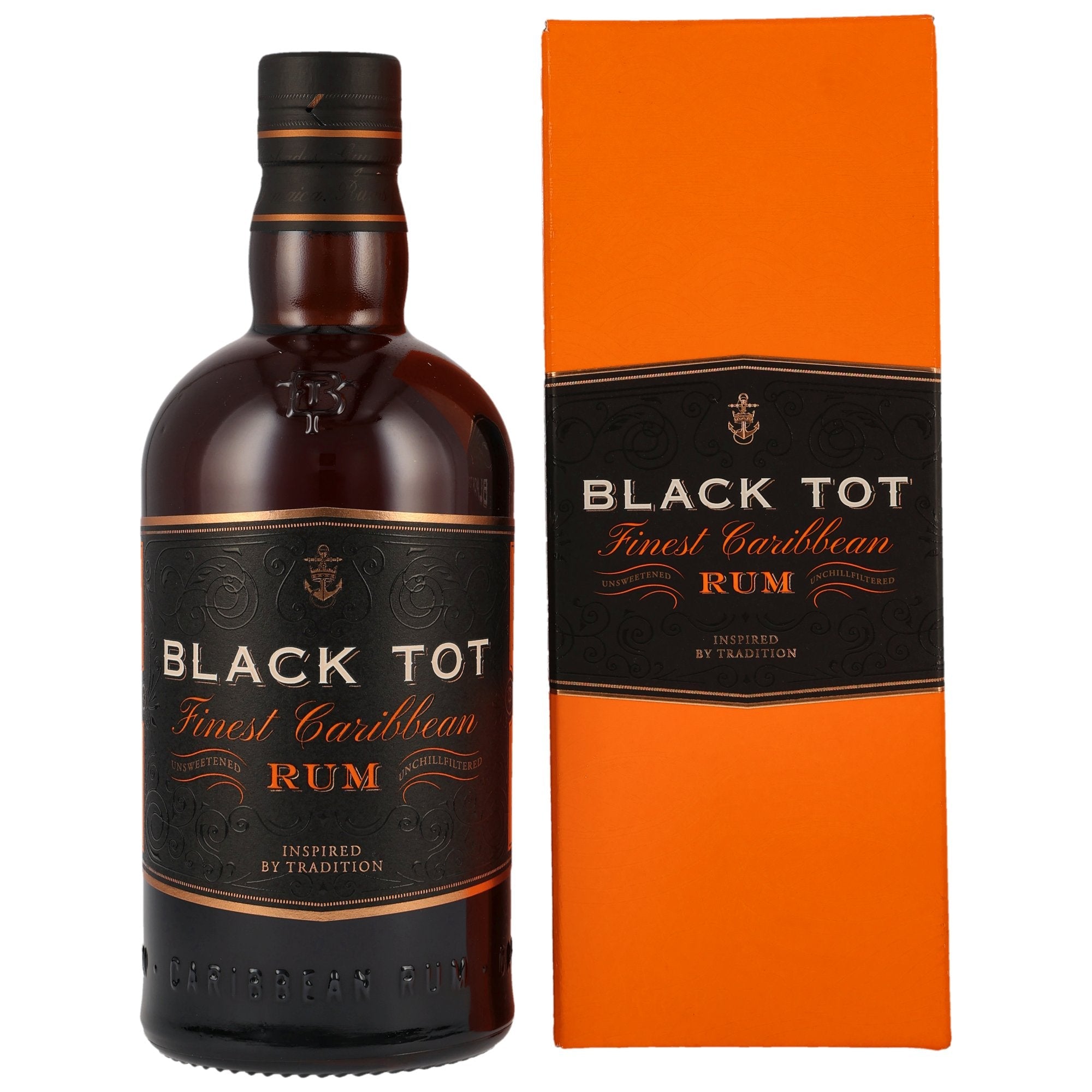 Black Tot Finest Caribbean Rum 46,2% vol. 700ml 1 - Maltimore - Premium Whisky Onlineshop