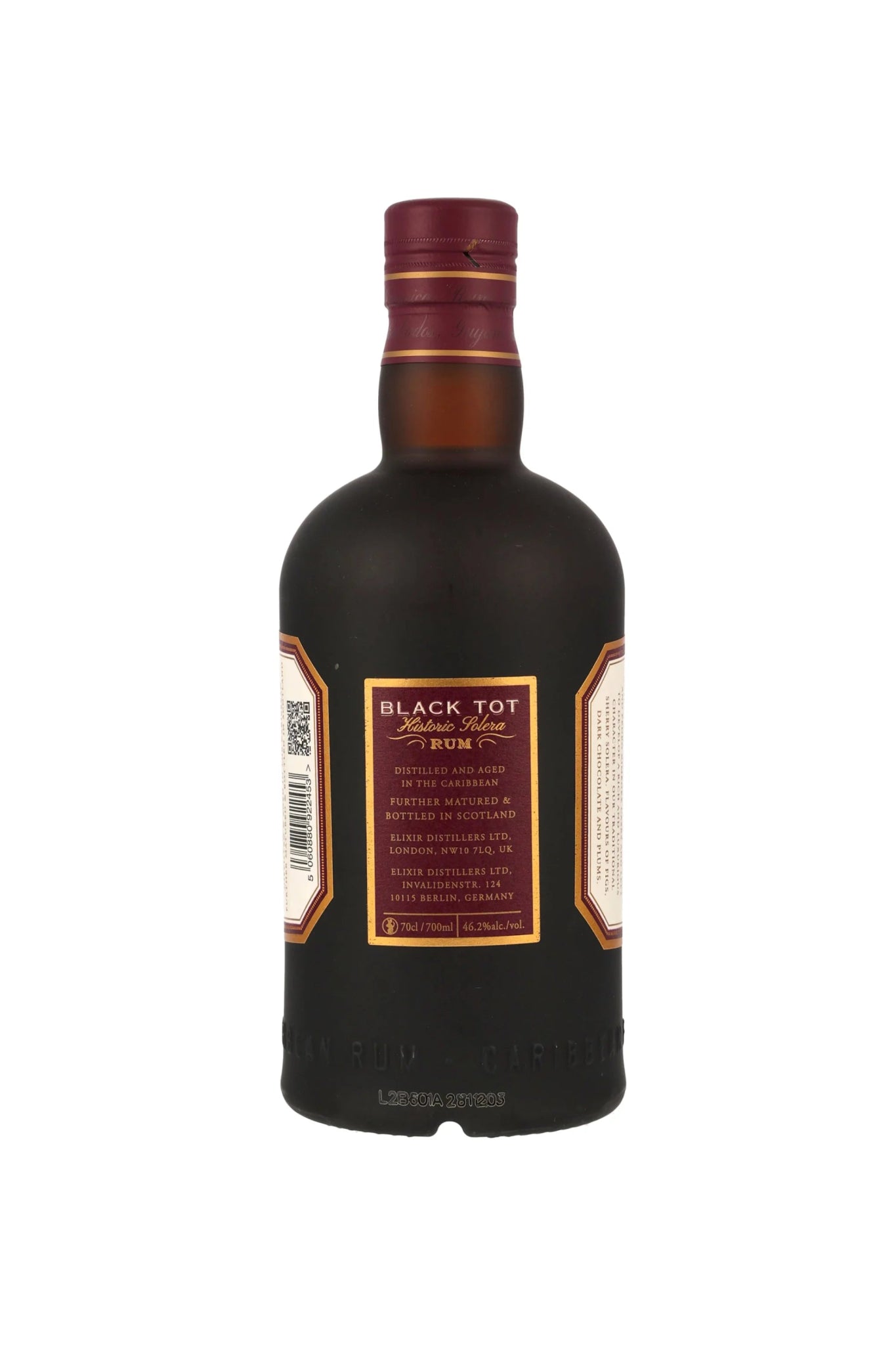 Black Tot Historic Solera Caribbean Rum 46,2% vol. 700ml - Maltimore - Premium Whisky Onlineshop