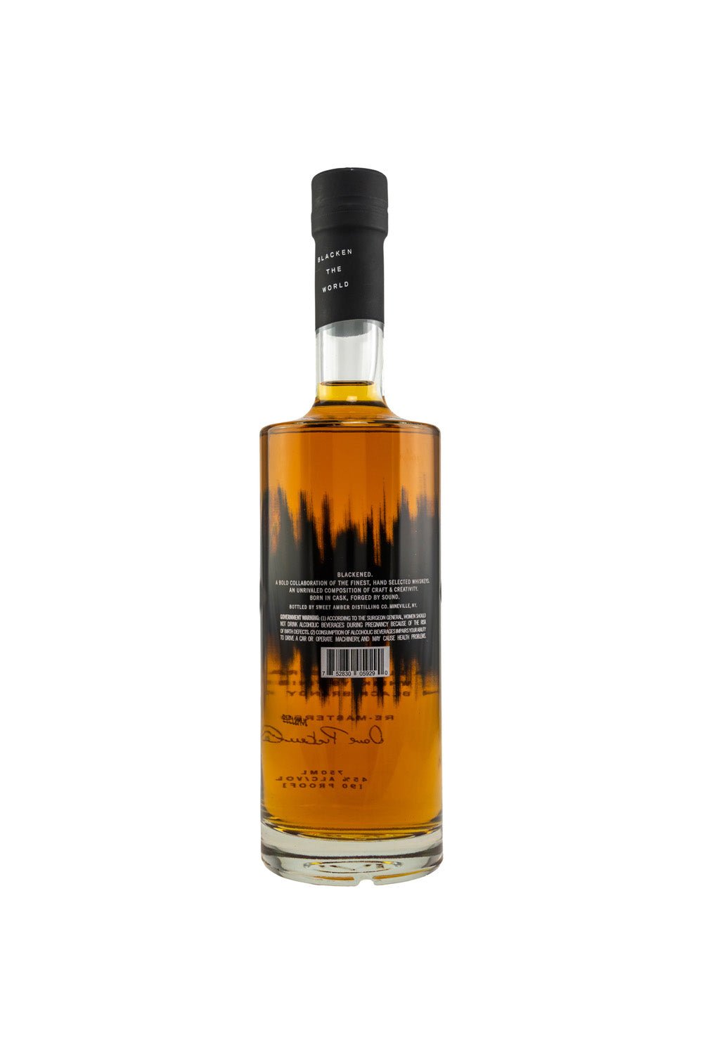 Blackened American Whiskey by Metallica 45% vol. 750ml - Maltimore - Premium Whisky Onlineshop