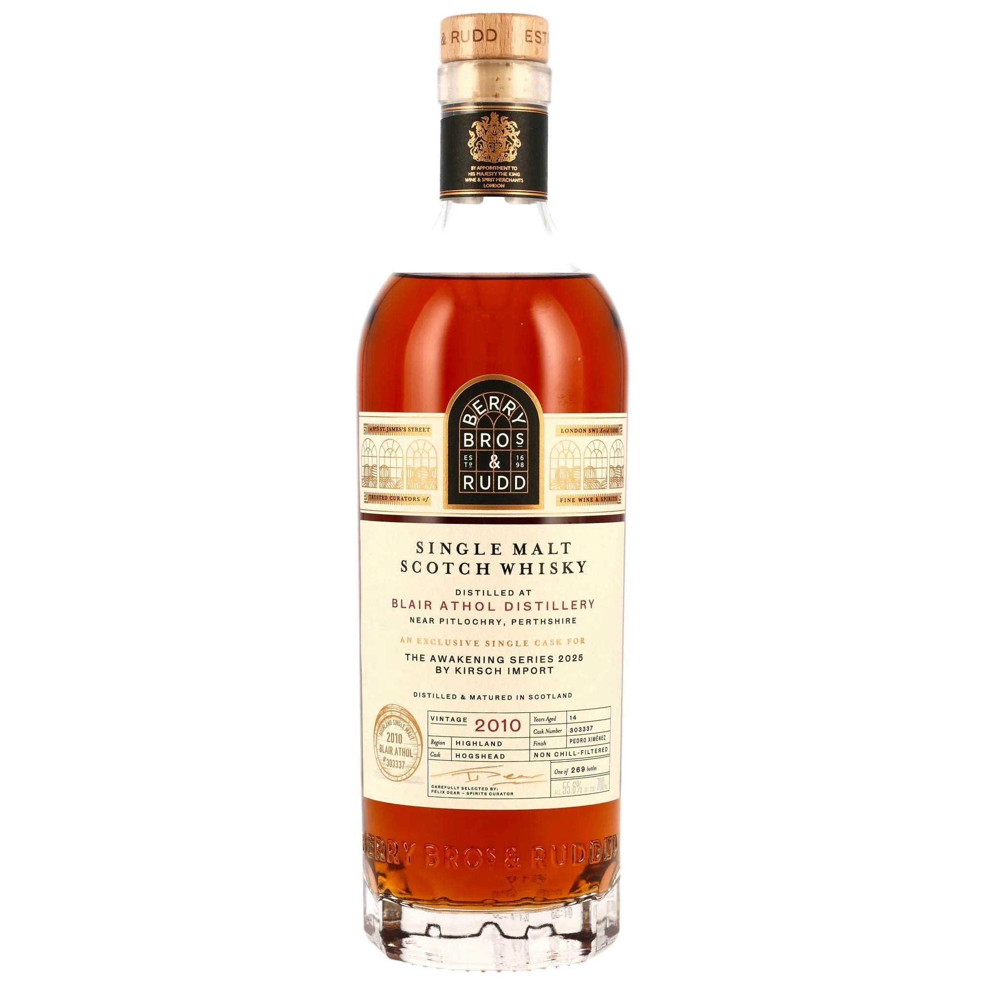 Blair Athol 2010 PX Cask Finish 303337 (Berry Bros & Rudd) The Awakening Series 55,6% vol. 700ml 1 - Maltimore.de - Premium Whisky Onlineshop