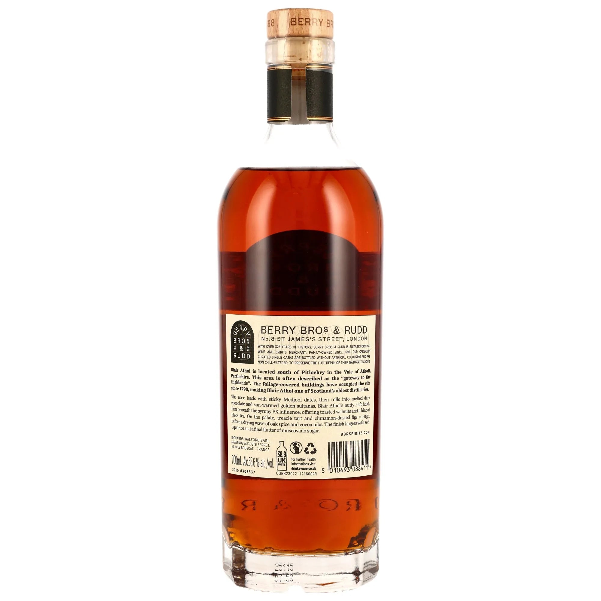 Blair Athol 2010 PX Cask Finish 303337 (Berry Bros & Rudd) The Awakening Series 55,6% vol. 700ml 2 - Maltimore.de - Premium Whisky Onlineshop