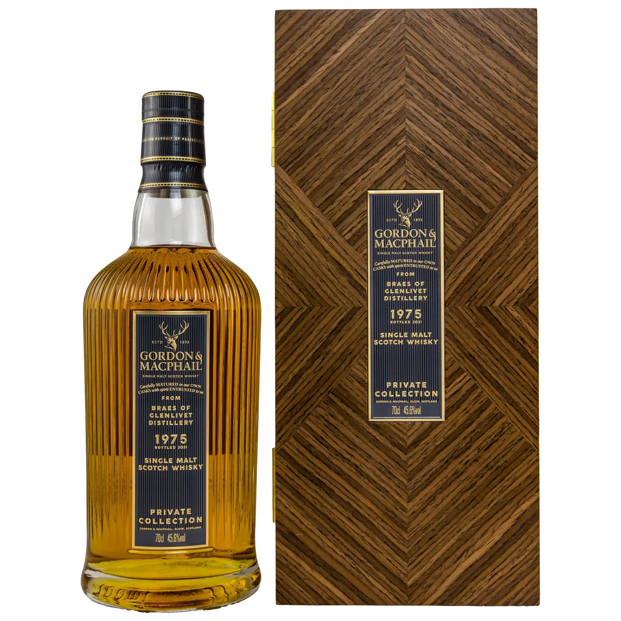 Braes of Glenlivet (Braeval) 1975/2021 Fass #15370 Gordon & MacPhail Private Collection 45,6% vol. 700ml