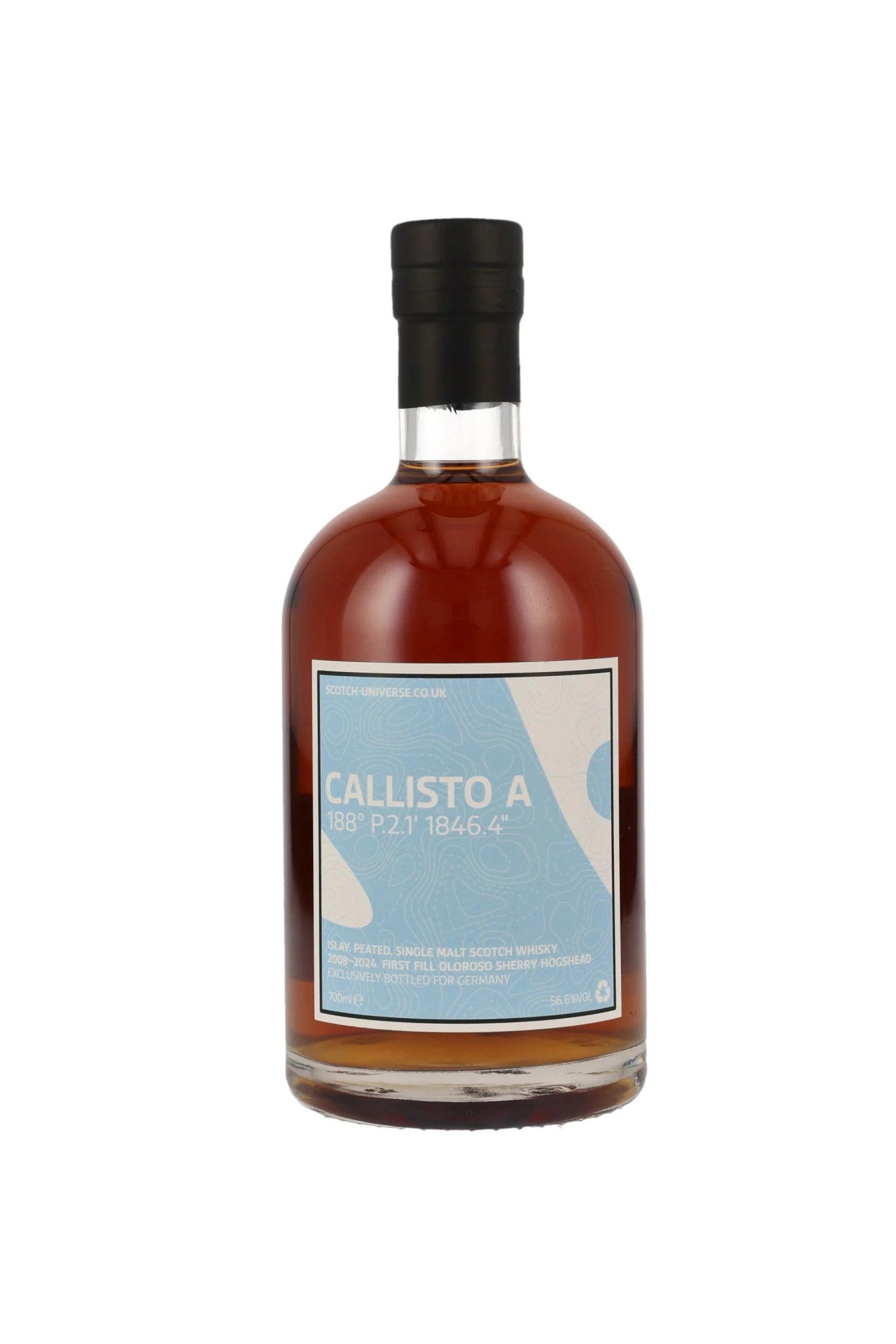 CALLISTO A 2008/2024 15 Jahre Scotch Universe 1st Fill Oloroso HHD 56,6% vol. 700ml - Maltimore - Premium Whisky Onlineshop