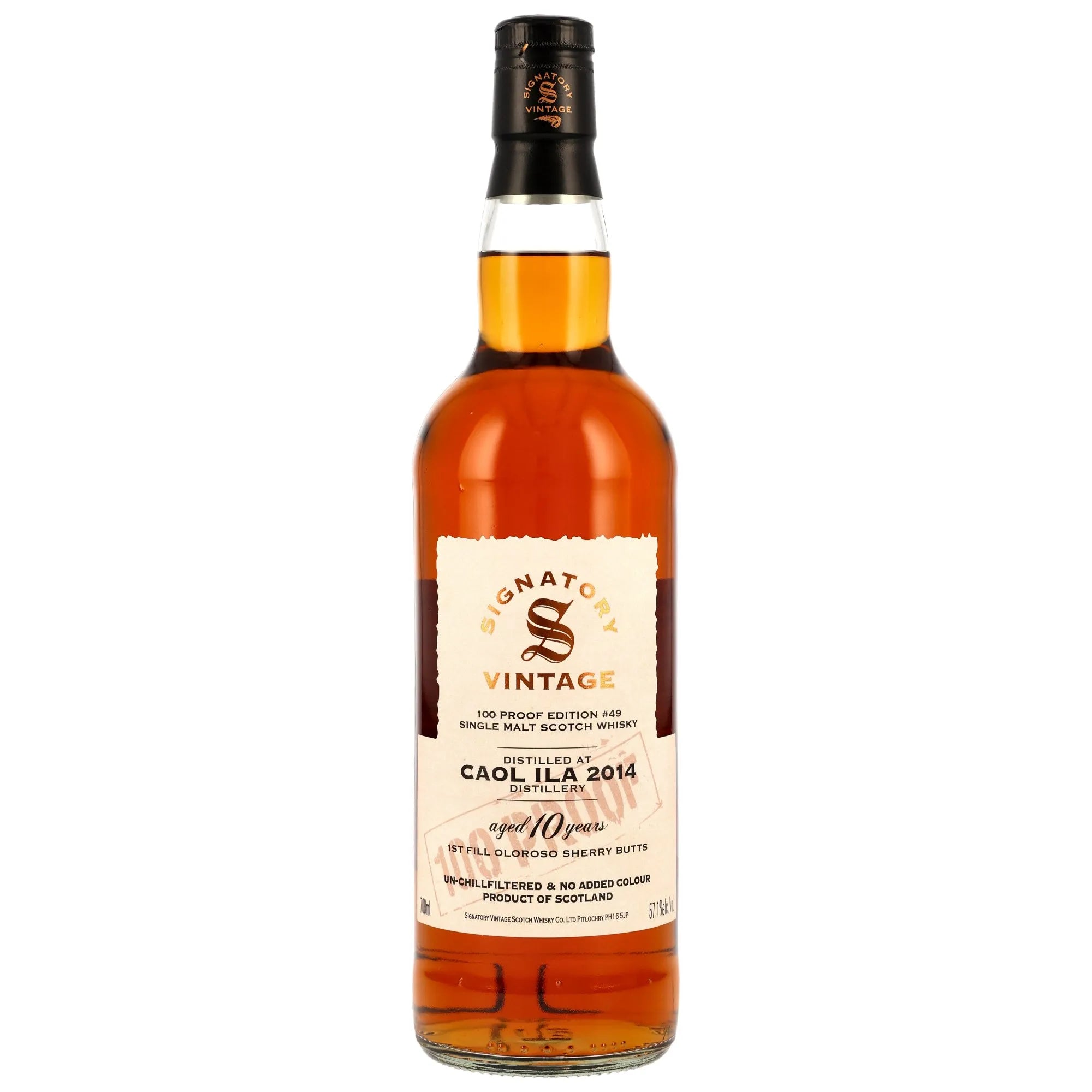 Caol Ila 2014/2025 – Signatory Vintage 100 Proof Edition 49 57,1% vol. 700ml 1 - Maltimore.de - Premium Whisky Onlineshop