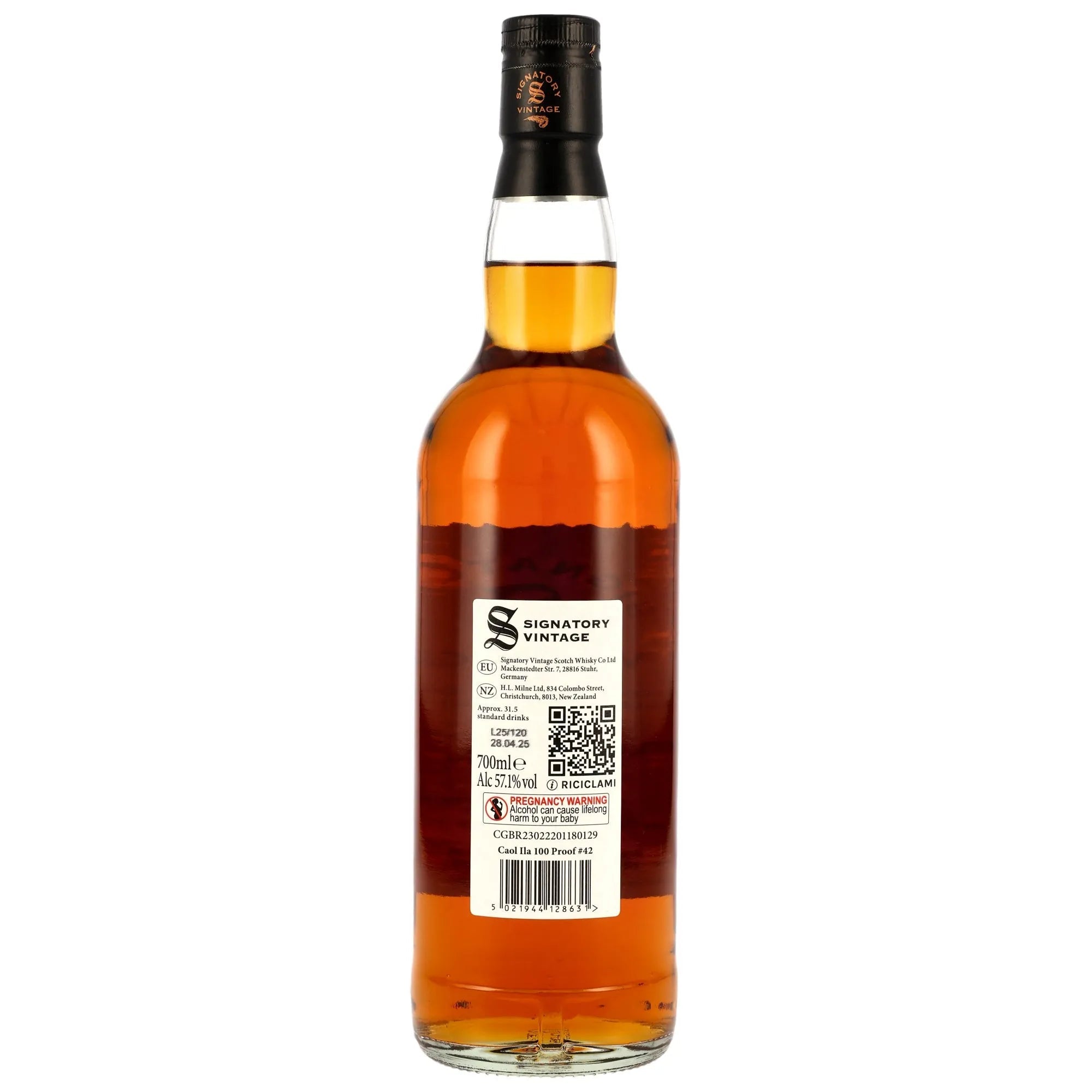 Caol Ila 2015/2025 – 100 Proof Edition 42 57,1% vol 700ml 2 - Maltimore - Premium Whisky Onlineshop