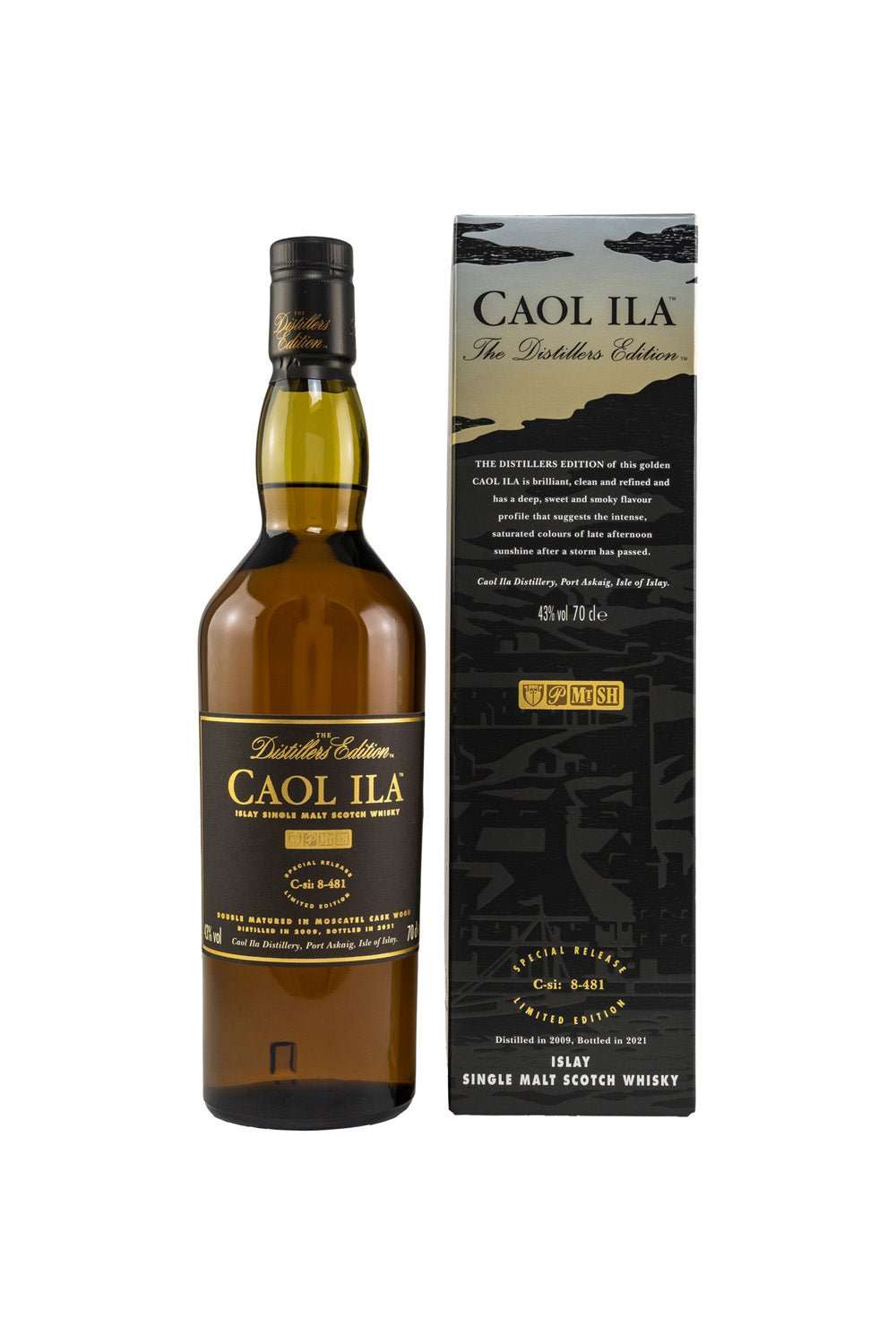 Caol Ila Distillers Edition 2009/2021 Islay Single Malt 43% vol. 700ml - Maltimore - Premium Whisky Onlineshop