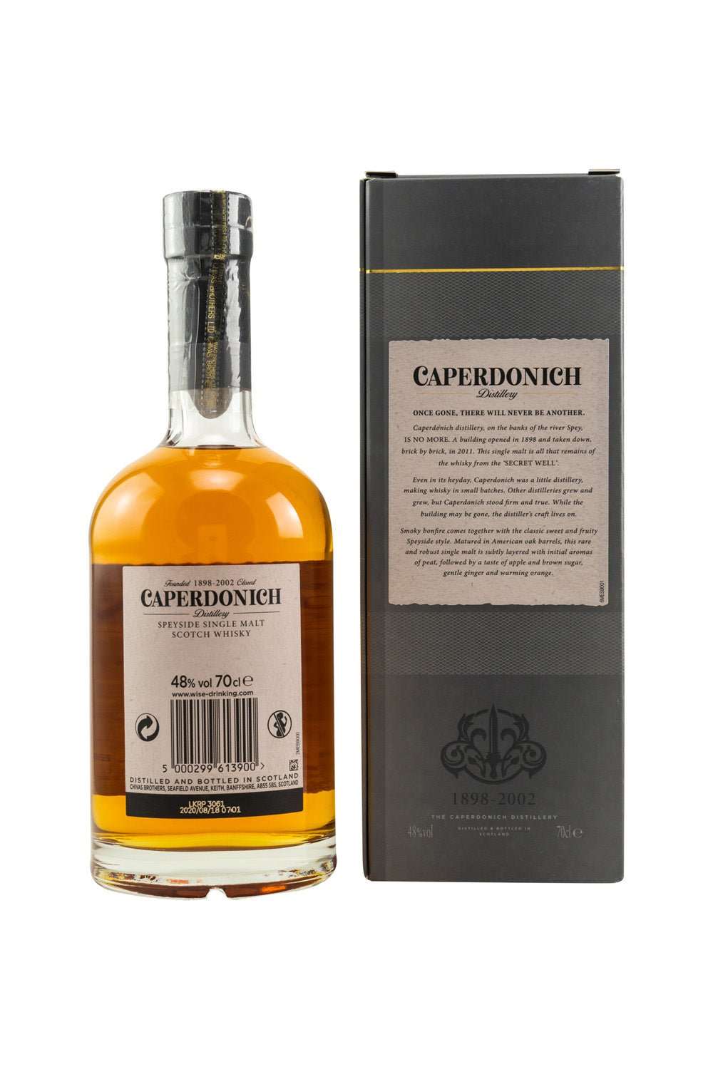 Caperdonich 18 Jahre Small Batch Peated 48% vol. 700ml - Maltimore - Premium Whisky Onlineshop