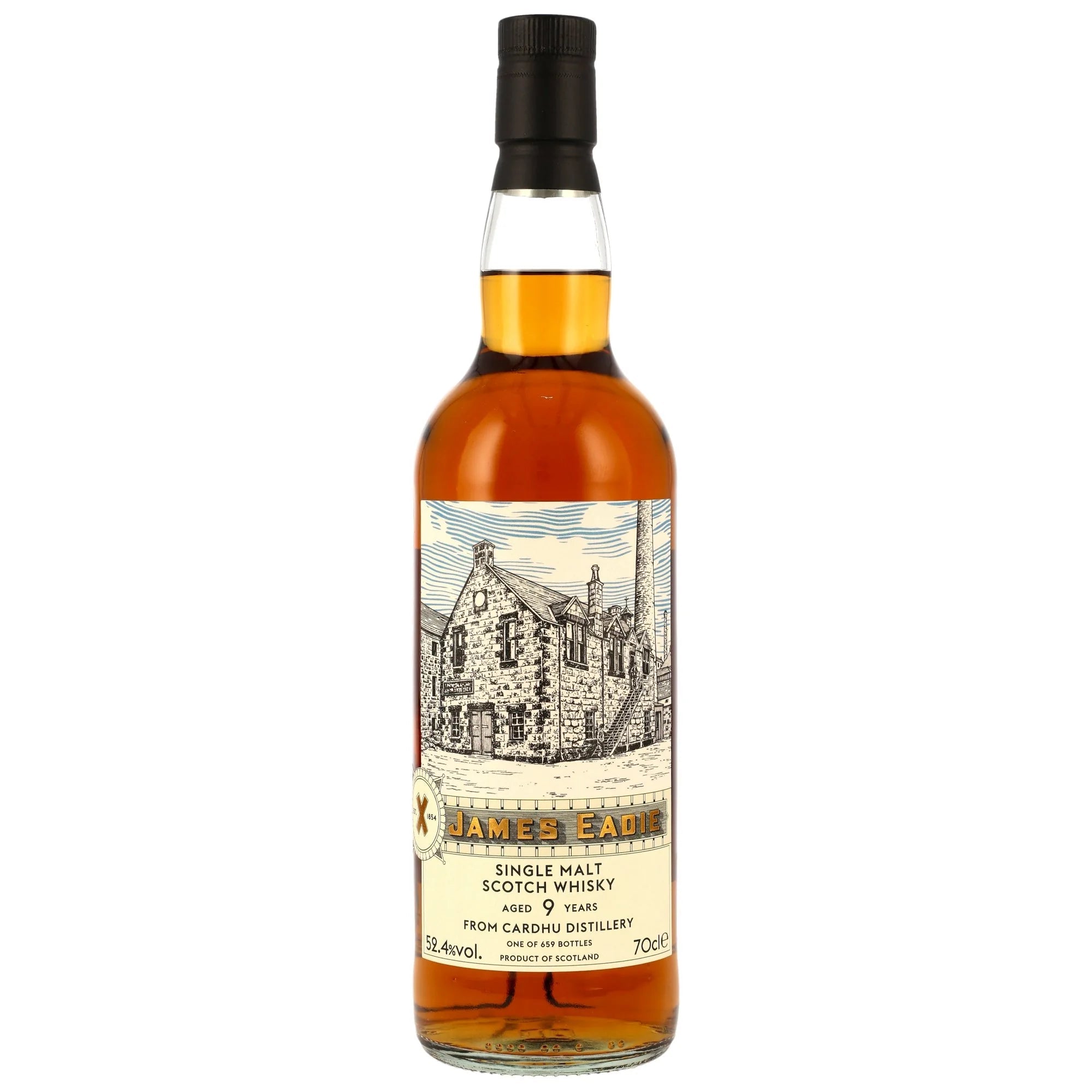Cardhu 2016/2026 9 Jahre 1st Fill Bourbon Hogsheads James Eadie 52,4% vol. 700ml 1 - Maltimore.de - Premium Whisky Onlineshop