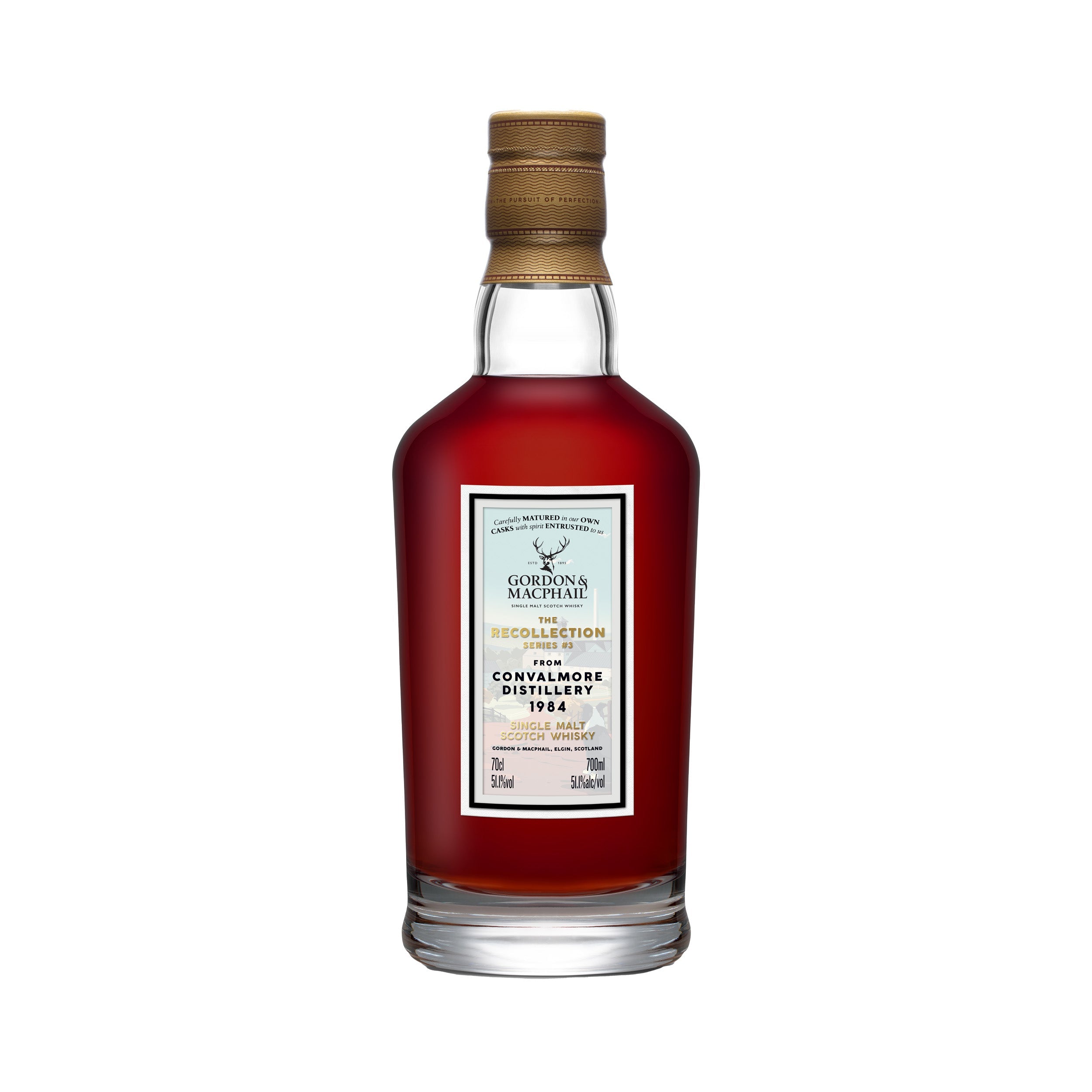 Convalmore 1984/2024 39 Jahre Fass #1733 Gordon & MacPhail Recollection Series 51,1% vol. 700ml