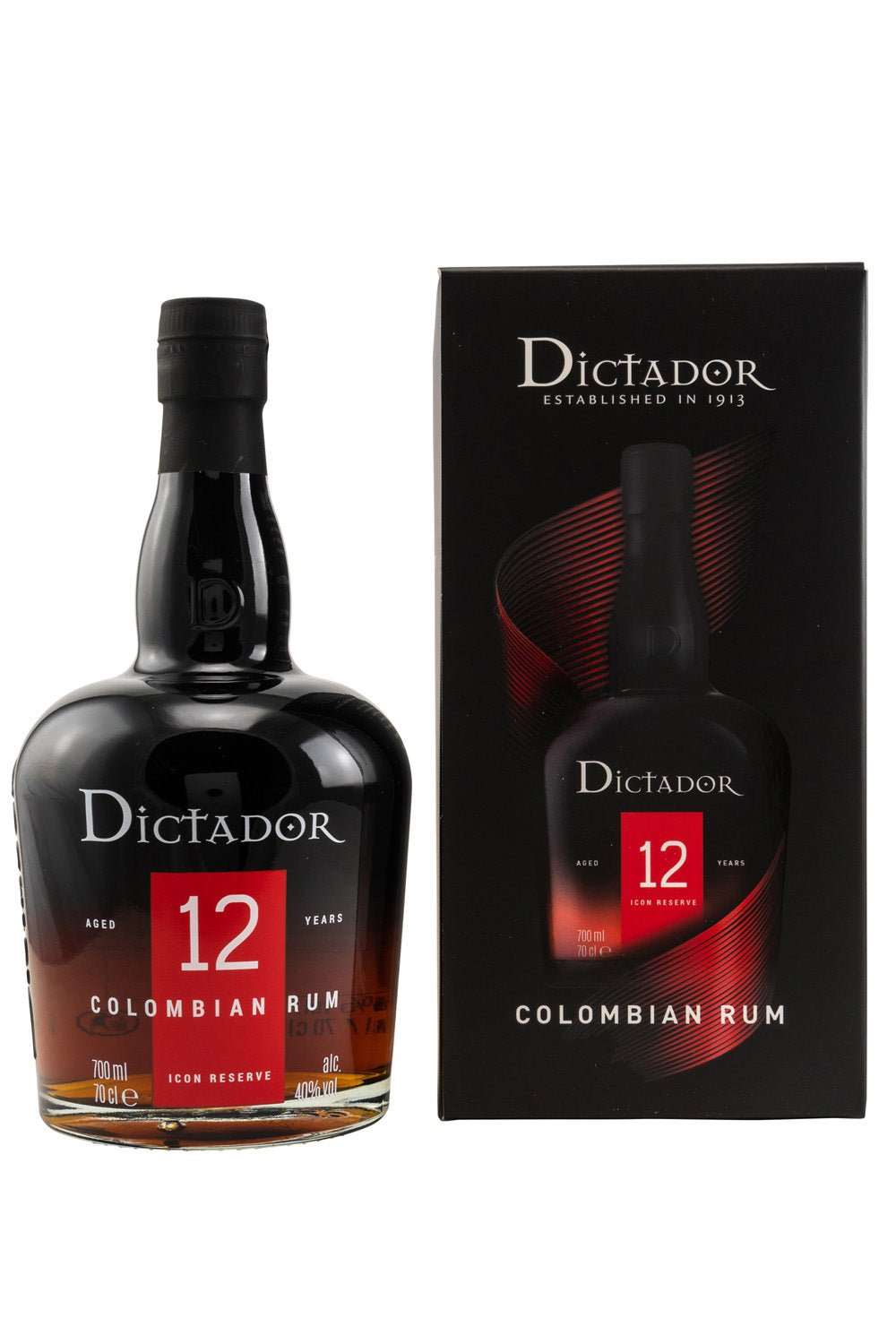 Dictador 12 Jahre Icon Reserve 40% vol. 700ml 1 - Maltimore - Premium Whisky Onlineshop