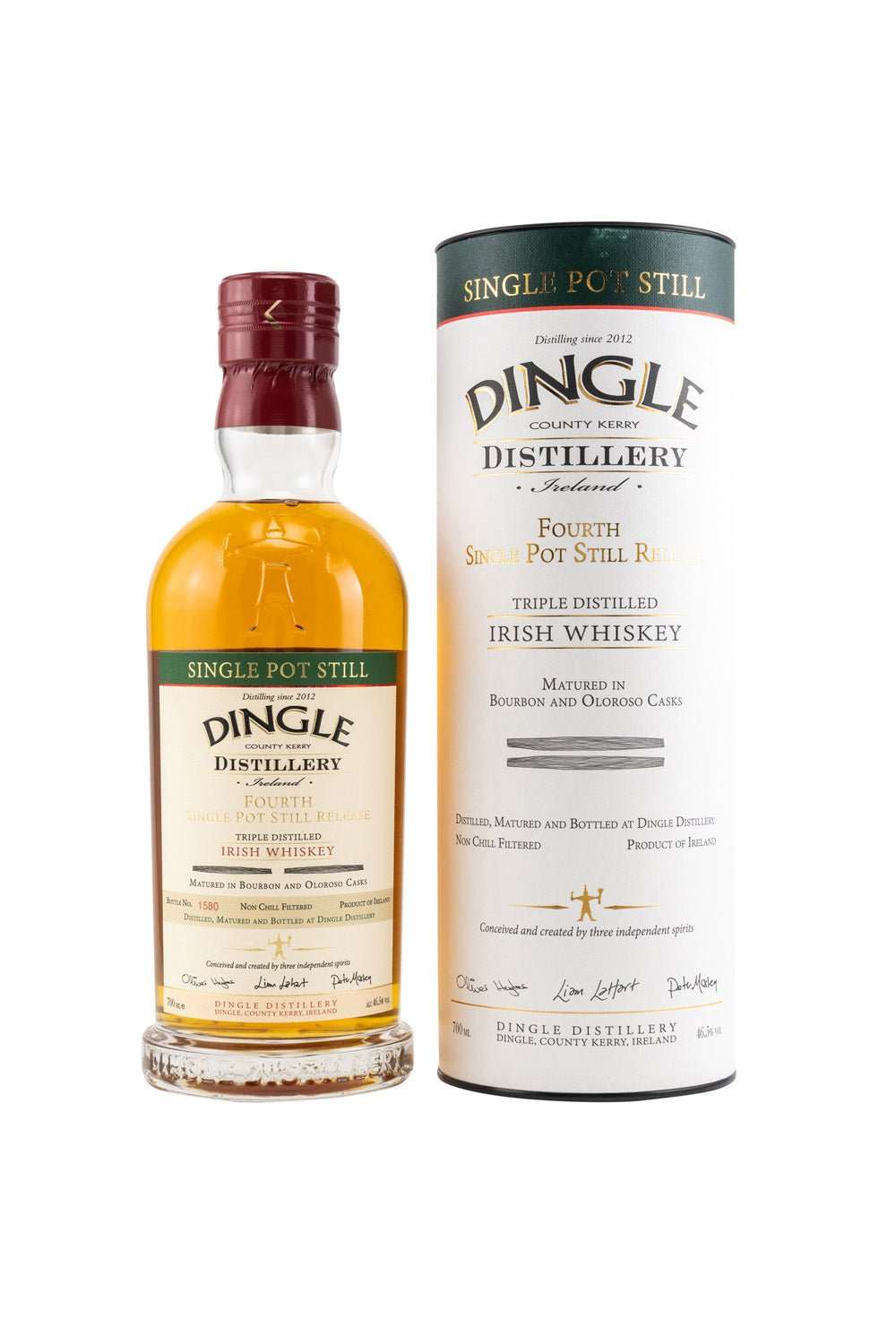 Dingle Single Malt Irish Whiskey Pot Still Release #4 46,5% vol. 700ml 1 - Maltimore - Premium Whisky Onlineshop