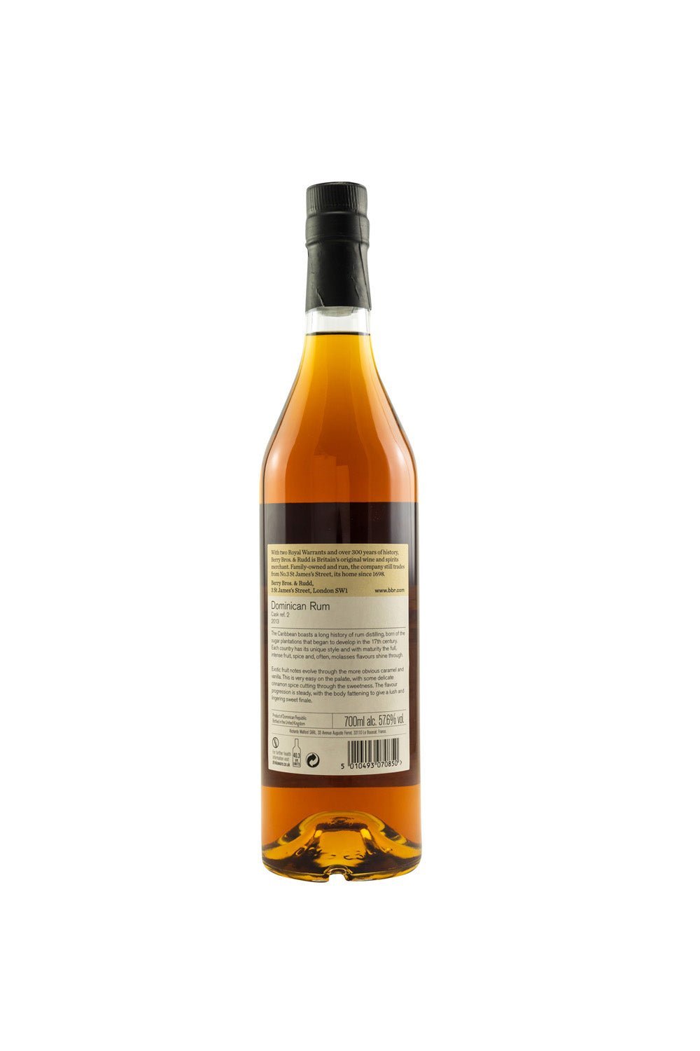 Dominican Rum 2013 Berry Bro's & Rudd Cask #2 57,6% vol. 700ml - Maltimore - Premium Whisky Onlineshop