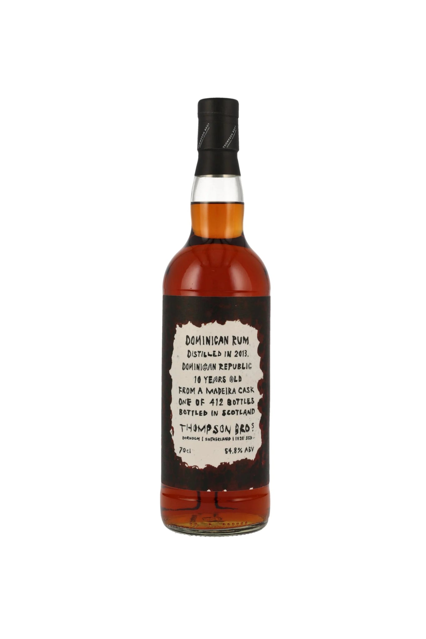 Dominican Rum 2013/2023 10 Jahre Madeira Cask Thompson Bros. 54,8% vol. 700ml - Maltimore - Premium Whisky Onlineshop