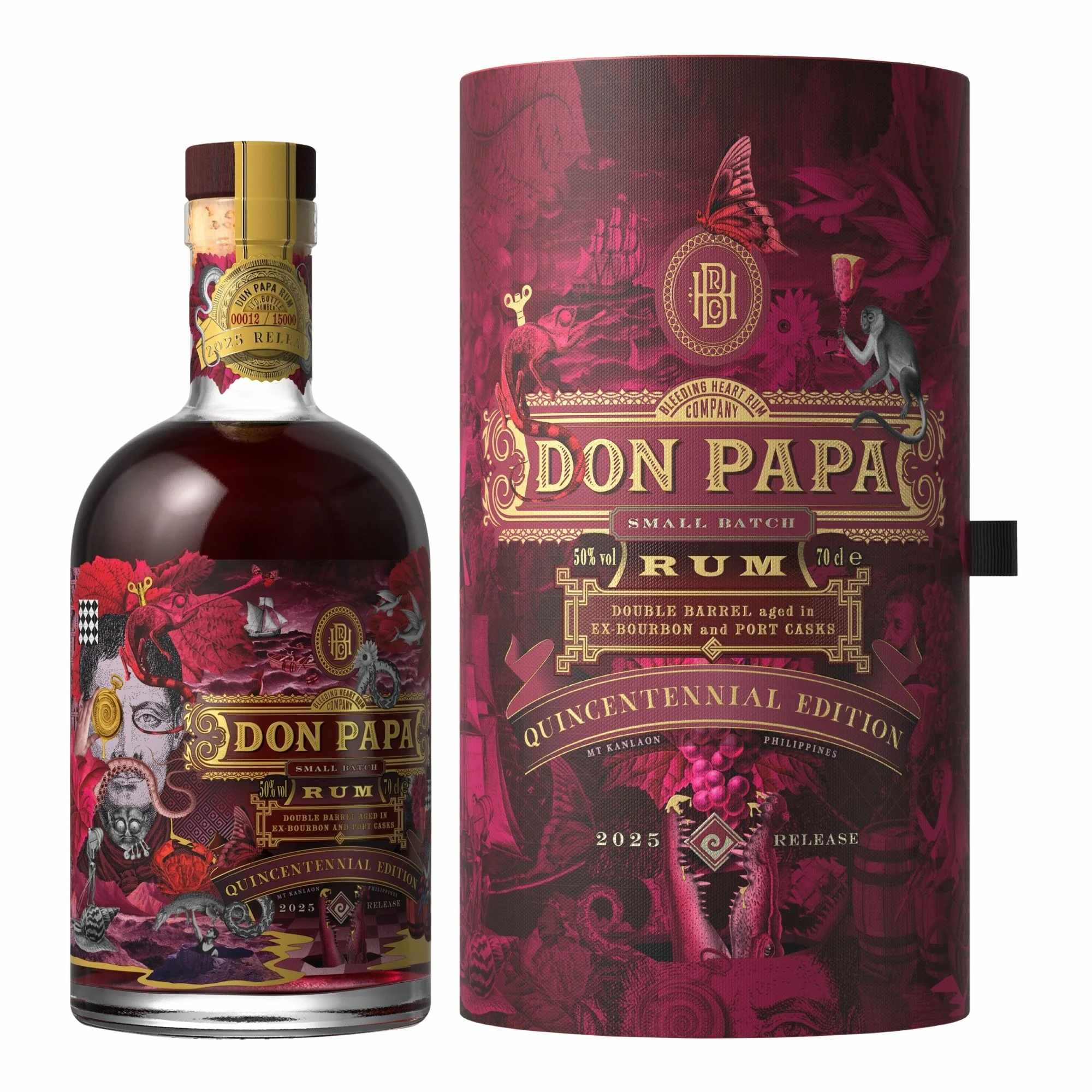 Don Papa Port Cask Quincentennial 2025 Release 50% vol. 700ml 1 - Maltimore.de - Premium Whisky Onlineshop