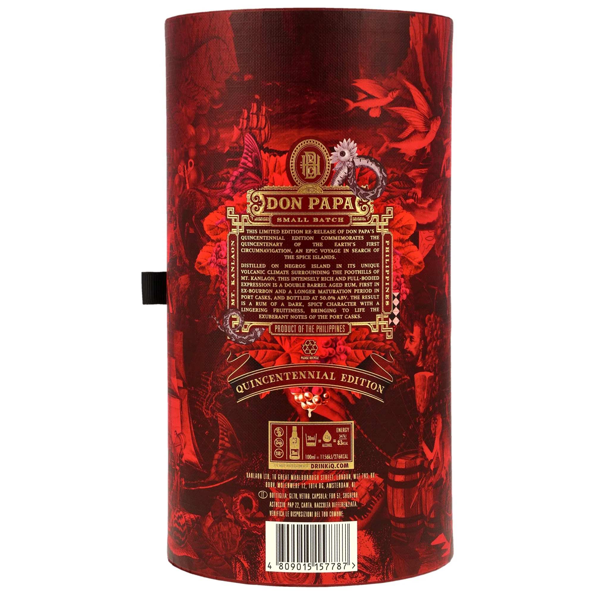 Don Papa Port Cask Quincentennial 2025 Release 50% vol. 700ml 3 - Maltimore.de - Premium Whisky Onlineshop