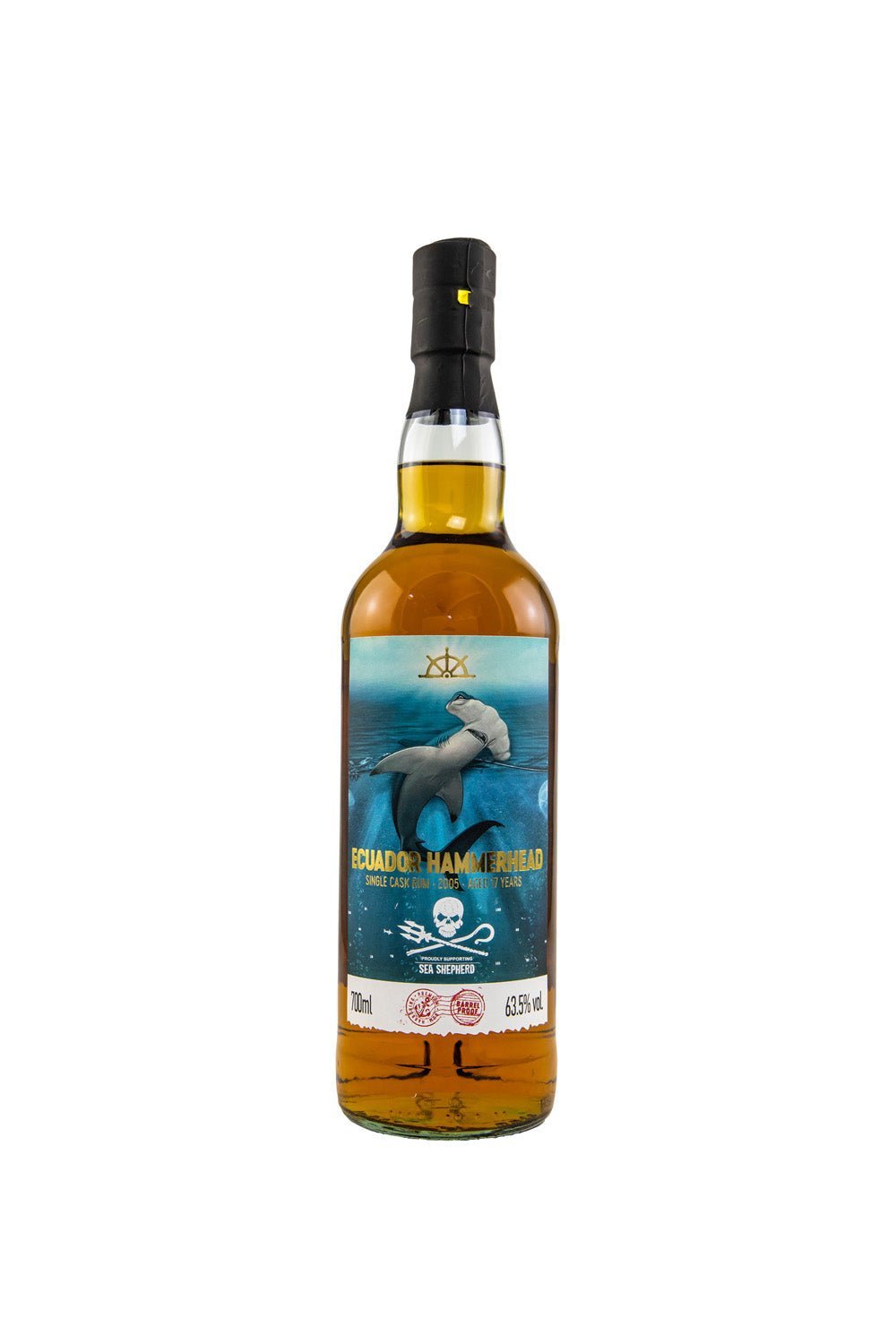 Ecuador Hammerhead 2005/2022 – Sea Shepherd FRC Single Cask Rum 63,5% vol. 700ml 1 - Maltimore - Premium Whisky Onlineshop