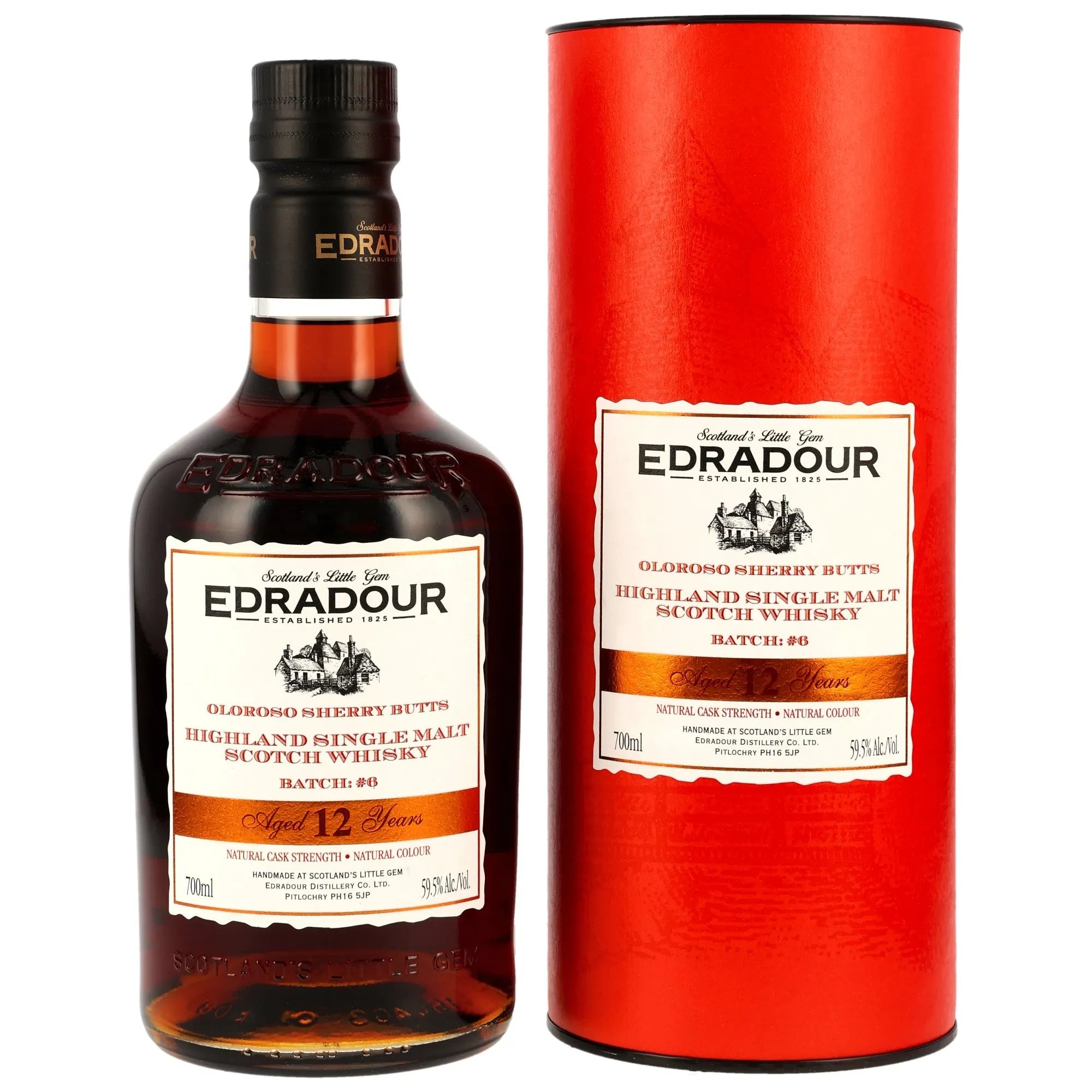 Edradour 12 y.o. – Oloroso Sherry Butts – Batch 6 59,5% vol. 700ml 1 - Maltimore - Premium Whisky Onlineshop
