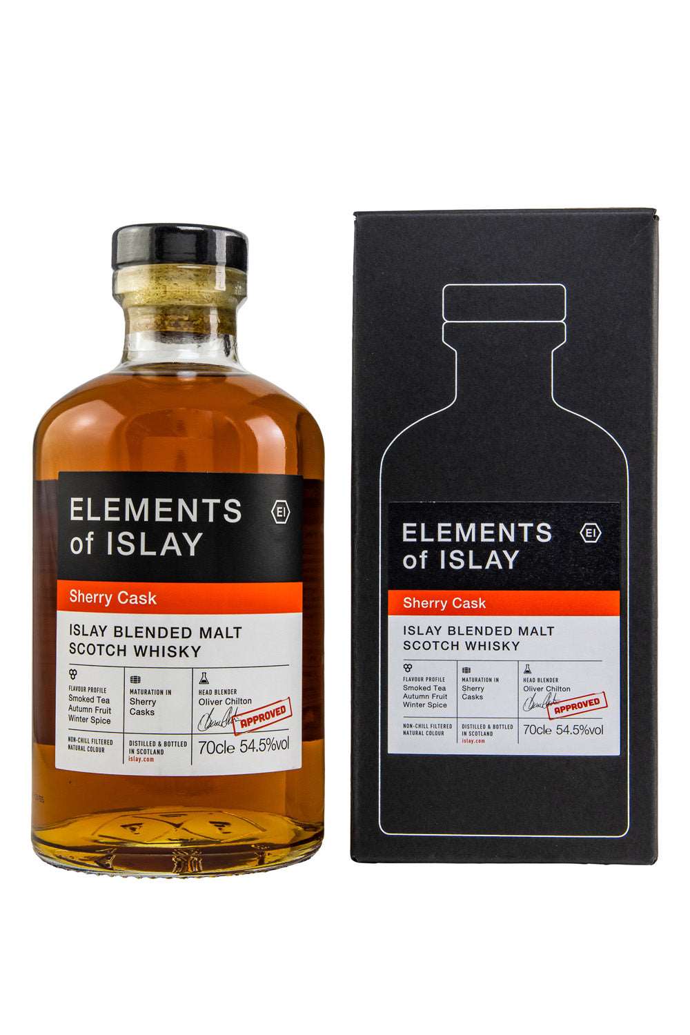 Elements of Islay Sherry Cask Islay Blended Malt Scotch Whisky 54,5% vol. 700ml 1 - Maltimore - Premium Whisky Onlineshop