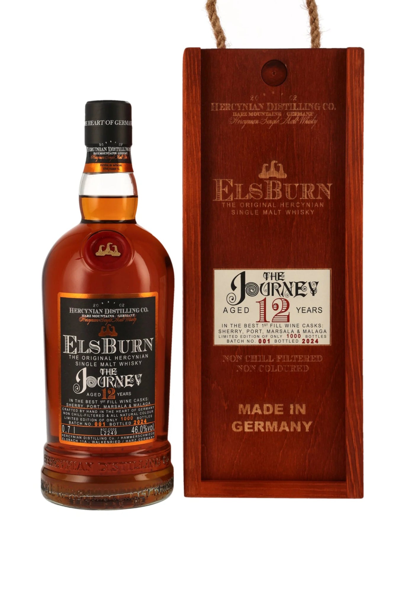 Elsburn The Journey 12 Jahre 2024 46% vol. 700ml - Maltimore - Premium Whisky Onlineshop