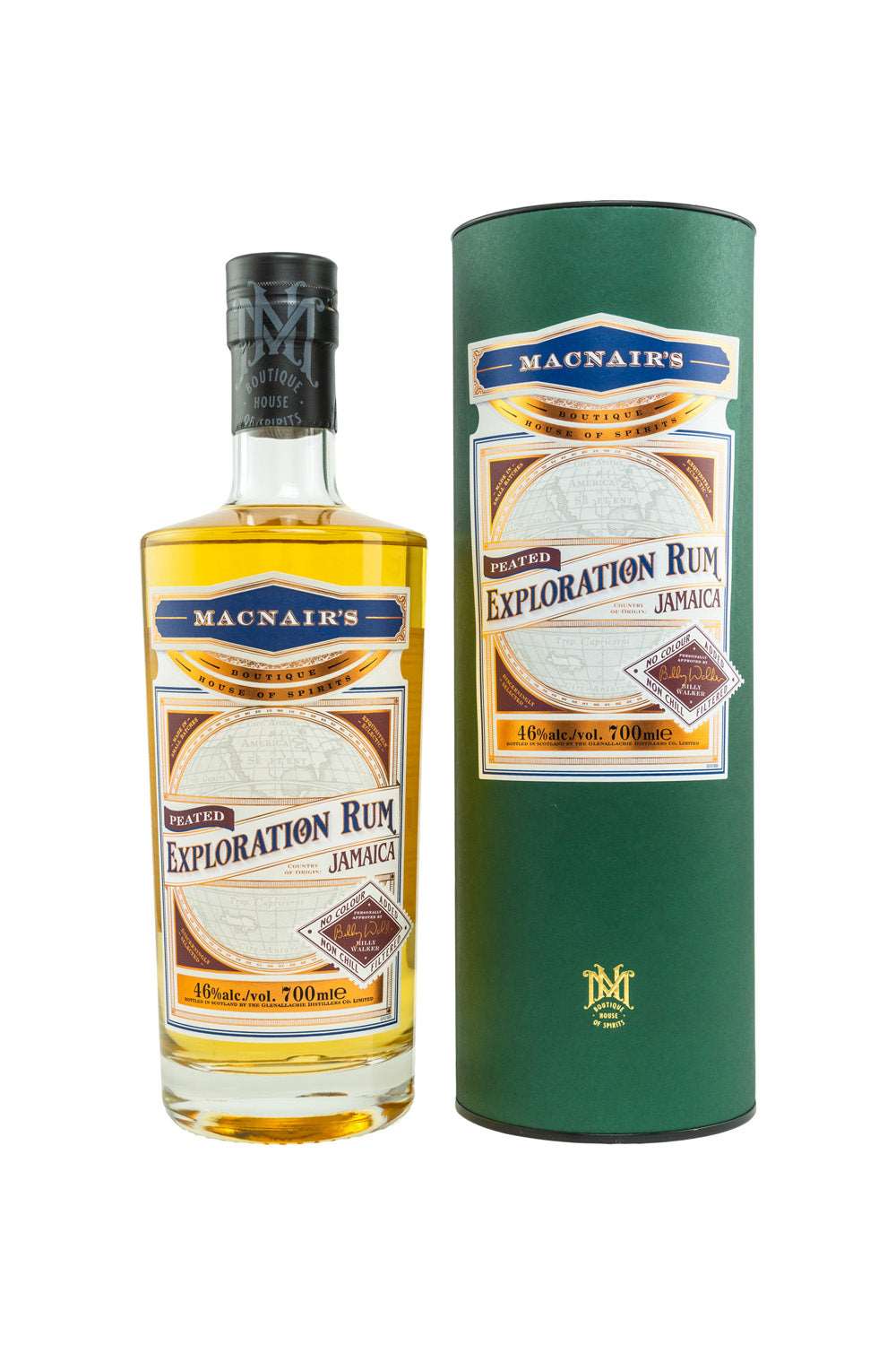 Exploration Rum Jamaica – Peated MacNair’s Boutique House of Spirits 46% vol. 700ml 1 - Maltimore - Premium Whisky Onlineshop