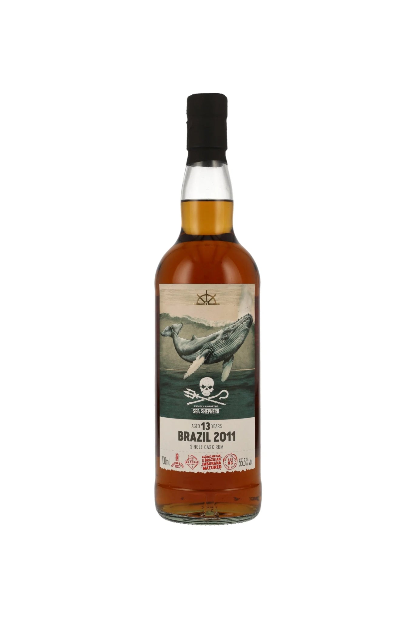 FRC Brazil 2011/2024 Sea Shepherd Single Cask Rum 55,5% vol. 700ml - Maltimore - Premium Whisky Onlineshop