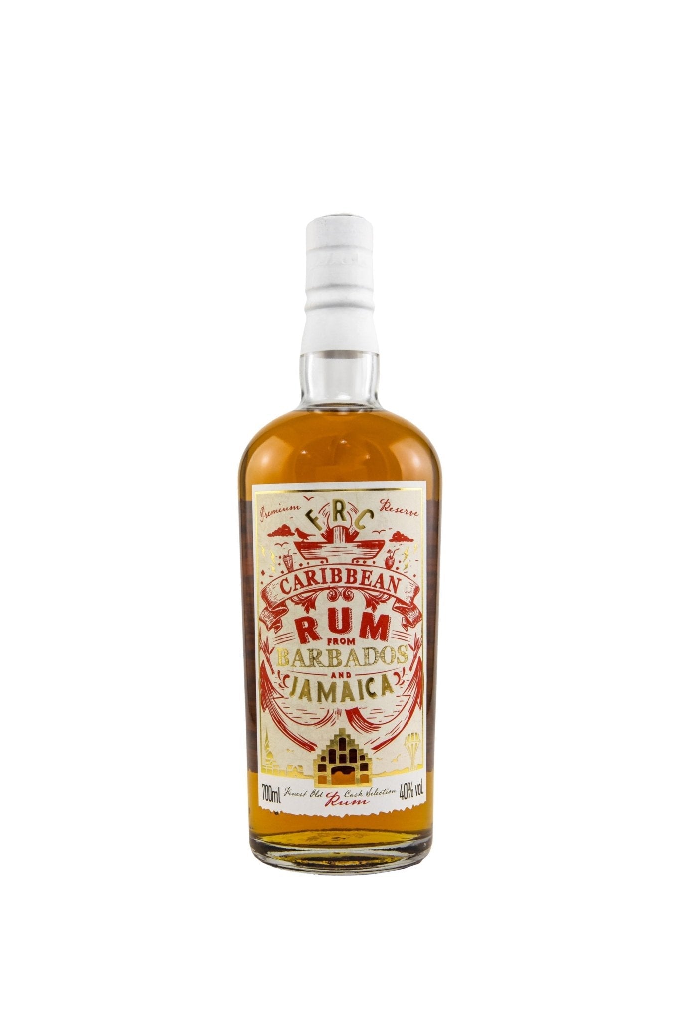 FRC Caribbean Rum from Barbados & Jamaica Rum 40% vol. 700ml 1 - Maltimore - Premium Whisky Onlineshop