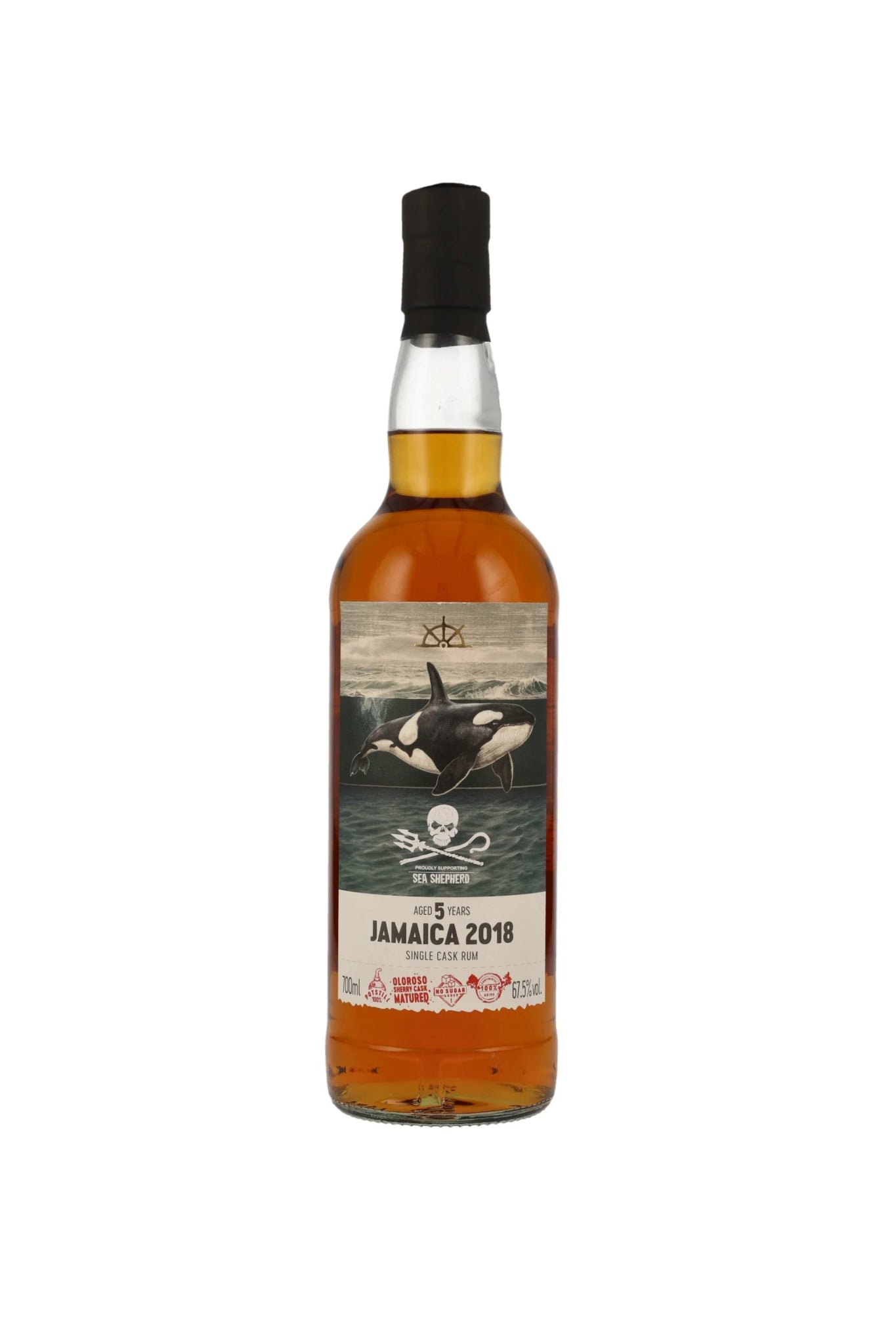 FRC Jamaika LROK 2018/2024 Sea Shepherd Single Cask Rum 67,5% vol. 700ml - Maltimore - Premium Whisky Onlineshop