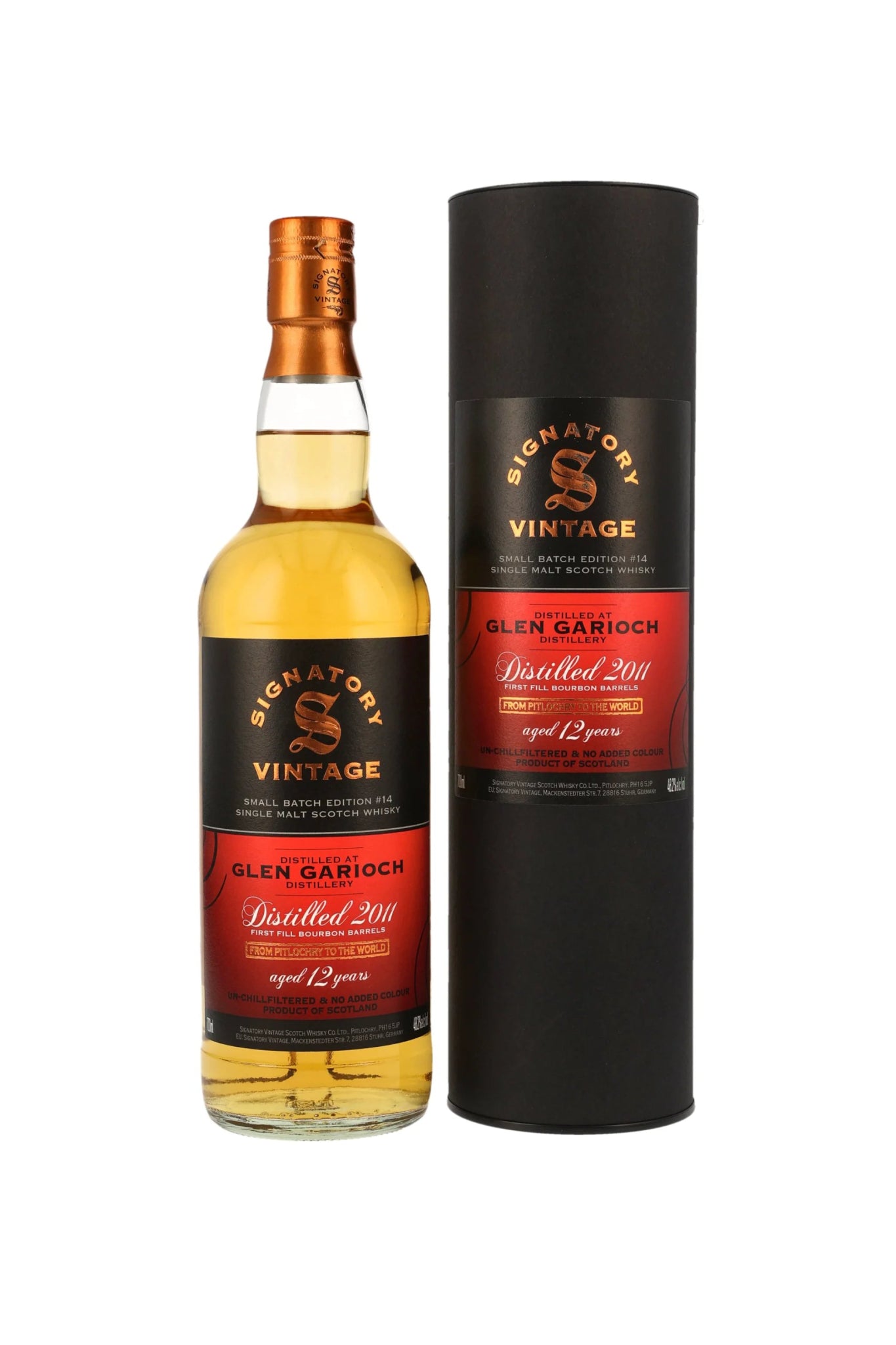 Glen Garioch 2011 12 Jahre Signatory Small Batch Edition #14 48,2% vol. 700ml - Maltimore - Premium Whisky Onlineshop