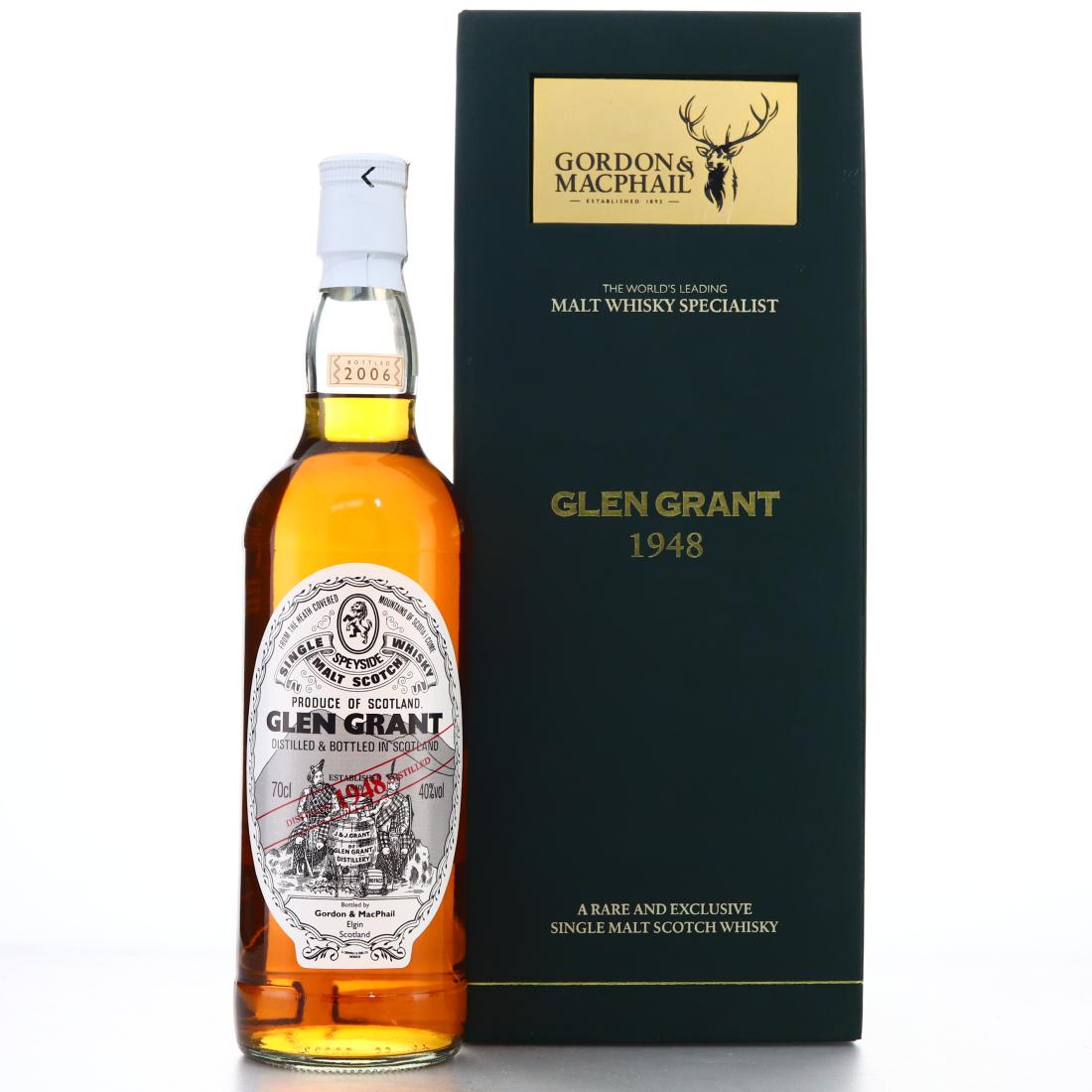 Glen Grant 1948/2006 Gordon & MacPhail 58 Jahre 40,0% vol. 700ml