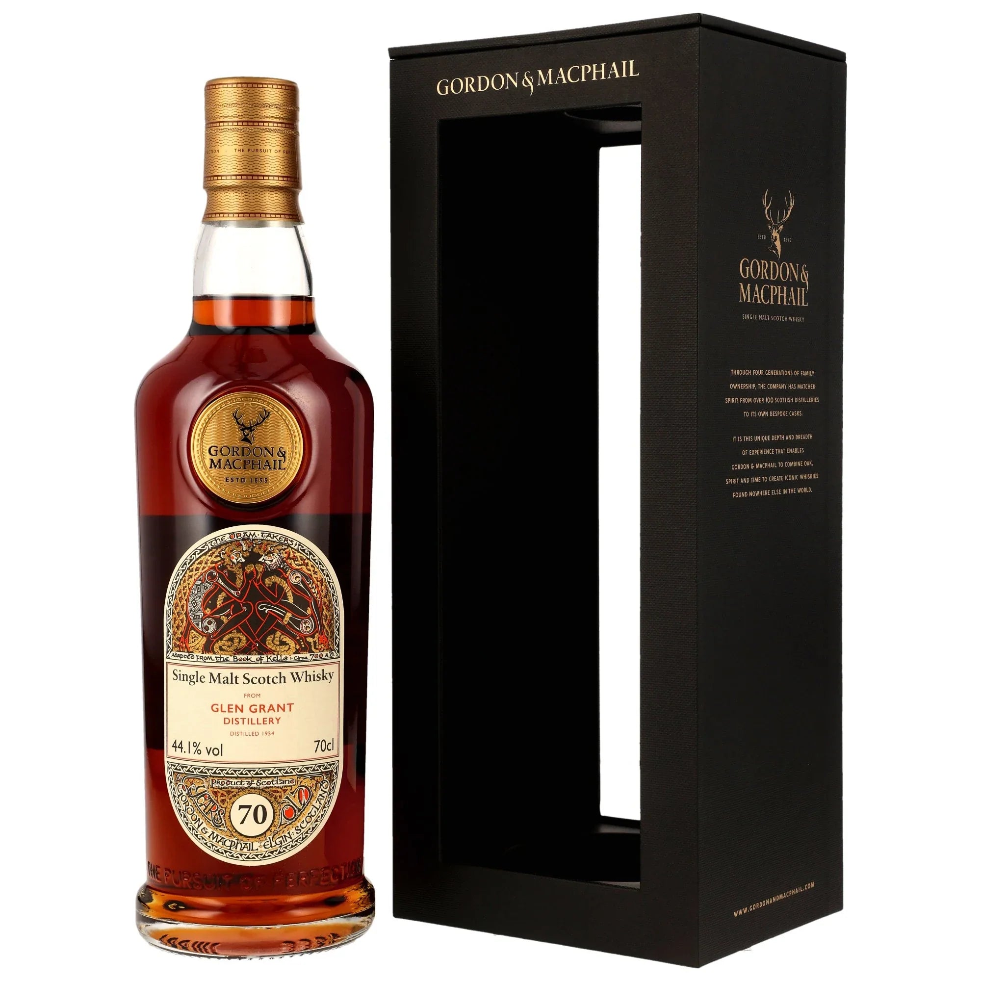 Glen Grant 1954/2024 70 Jahre Fass #1830 Gordon & MacPhail Dram Takers Collection 44,1% vol. 700ml mit Box