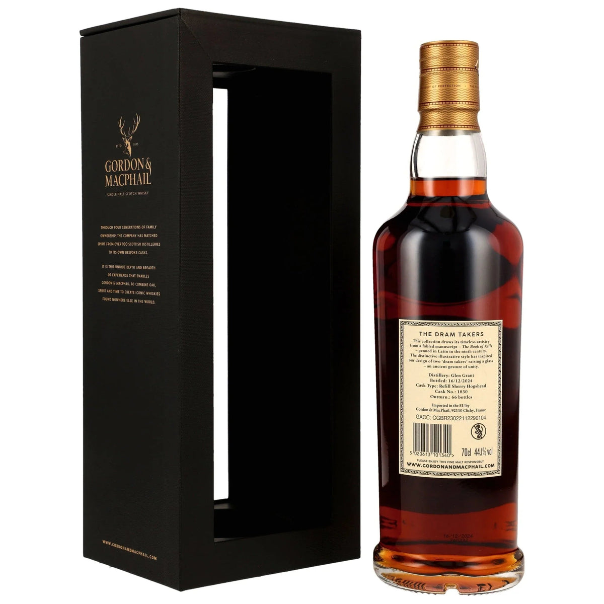 Glen Grant 1954/2024 70 Jahre 1830 G&M Dram Takers Collection 44,1% vol. 700ml 2 - Maltimore.de - Premium Whisky Onlineshop