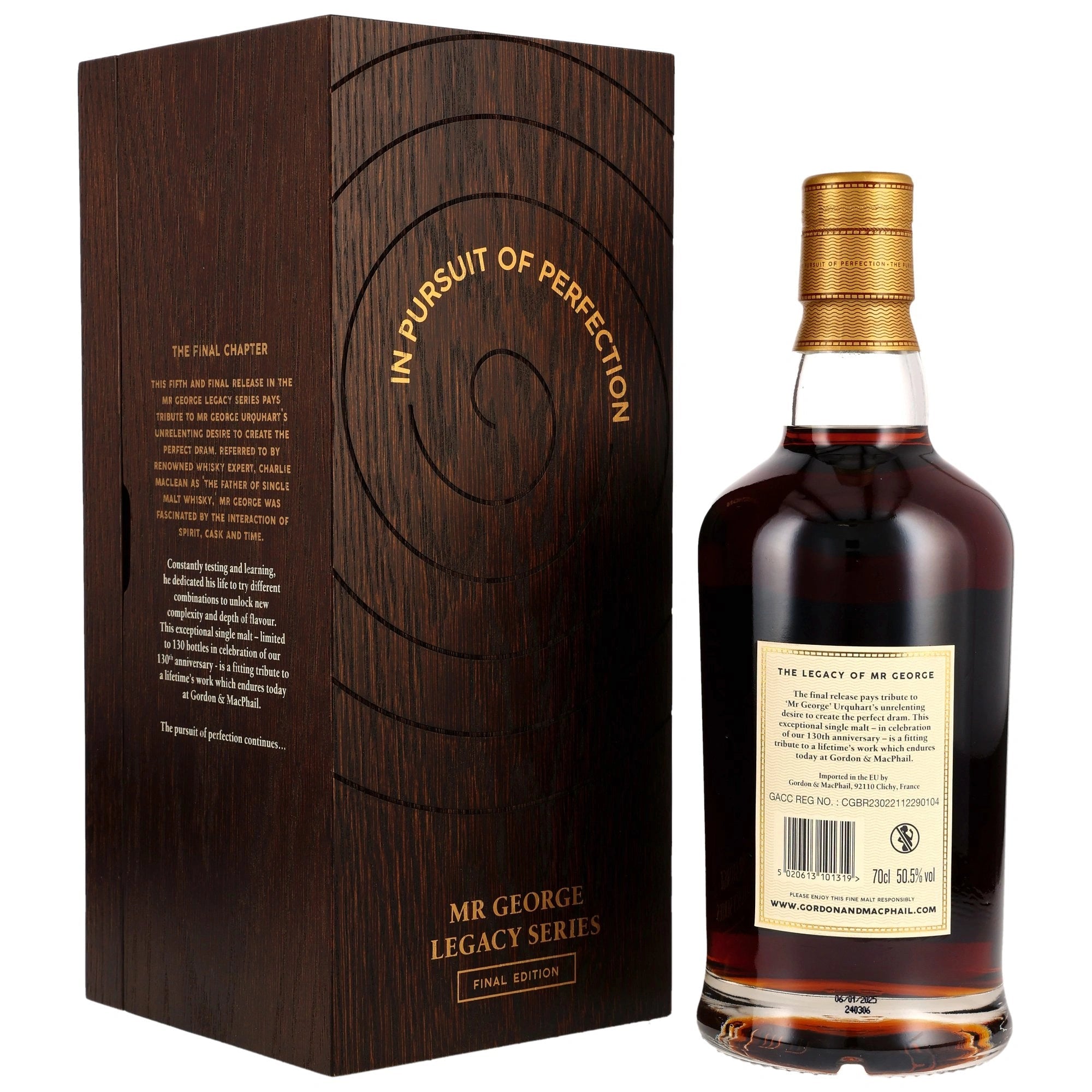 Glen Grant 1954/2025 - G&M Mr. George Legacy Final Edition 50,5% vol. 700ml 2 - Maltimore.de - Premium Whisky Onlineshop