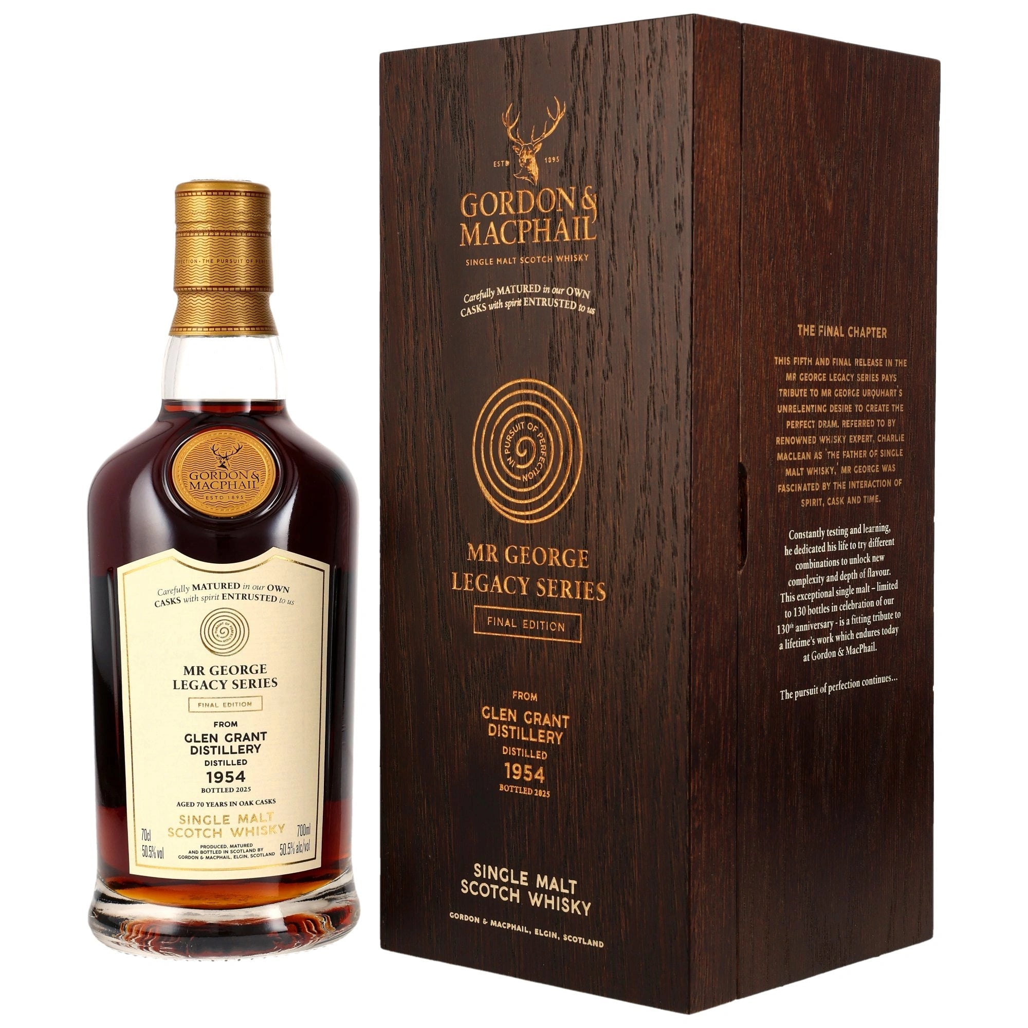 Glen Grant 1954/2025 - G&M Mr. George Legacy Final Edition 50,5% vol. 700ml 1 - Maltimore.de - Premium Whisky Onlineshop