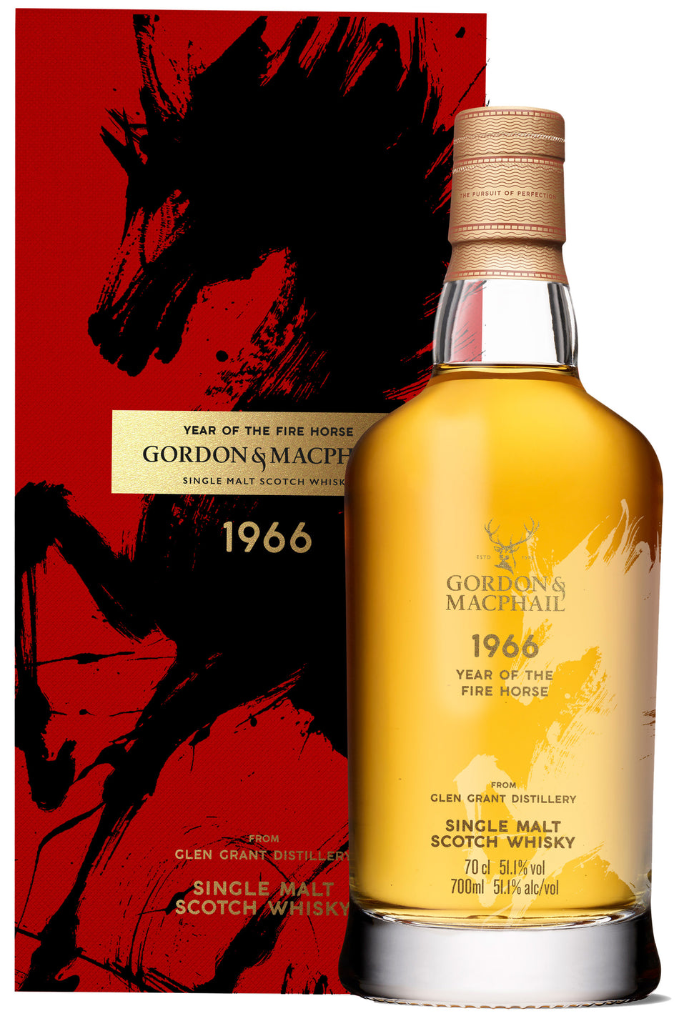 Glen Grant 1966/2025 59 Jahre Fass #3740 Year of the Fire Horse Gordon & MacPhail 51,1% vol. 700ml