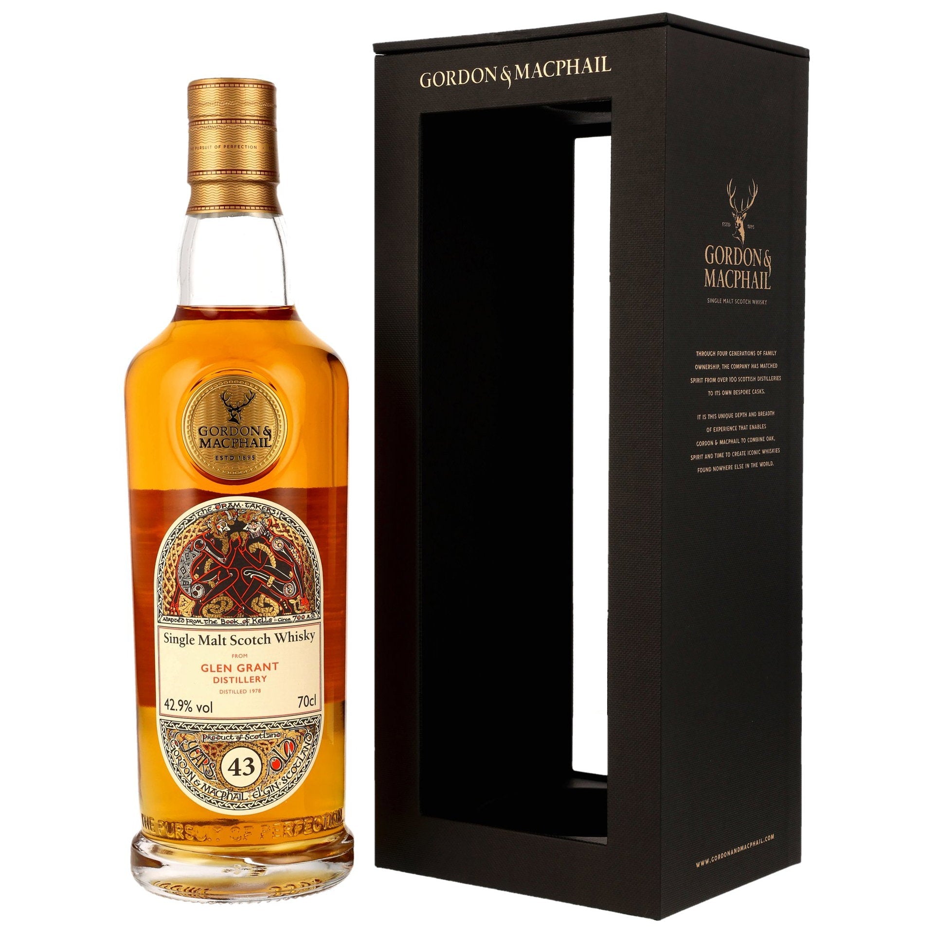 Glen Grant 1978/2022 43 Jahre Fass #20953 Gordon & MacPhail Dram Takers Collection 42,9% vol. 700ml