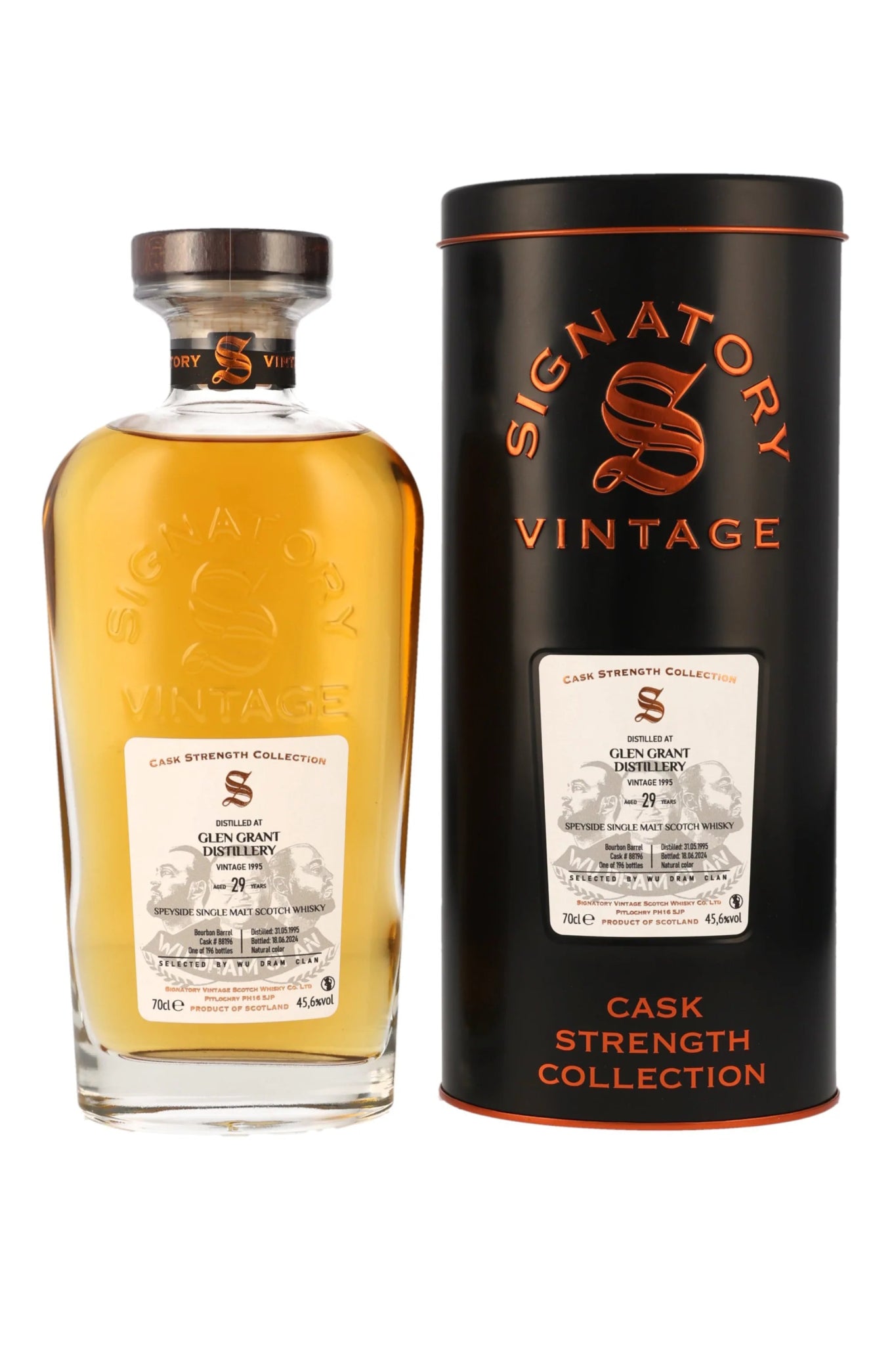 Glen Grant 1995/2024 Sig CS #88196 WuDram Scotch Whisky 45,6% vol. 700ml - Maltimore - Premium Whisky Onlineshop