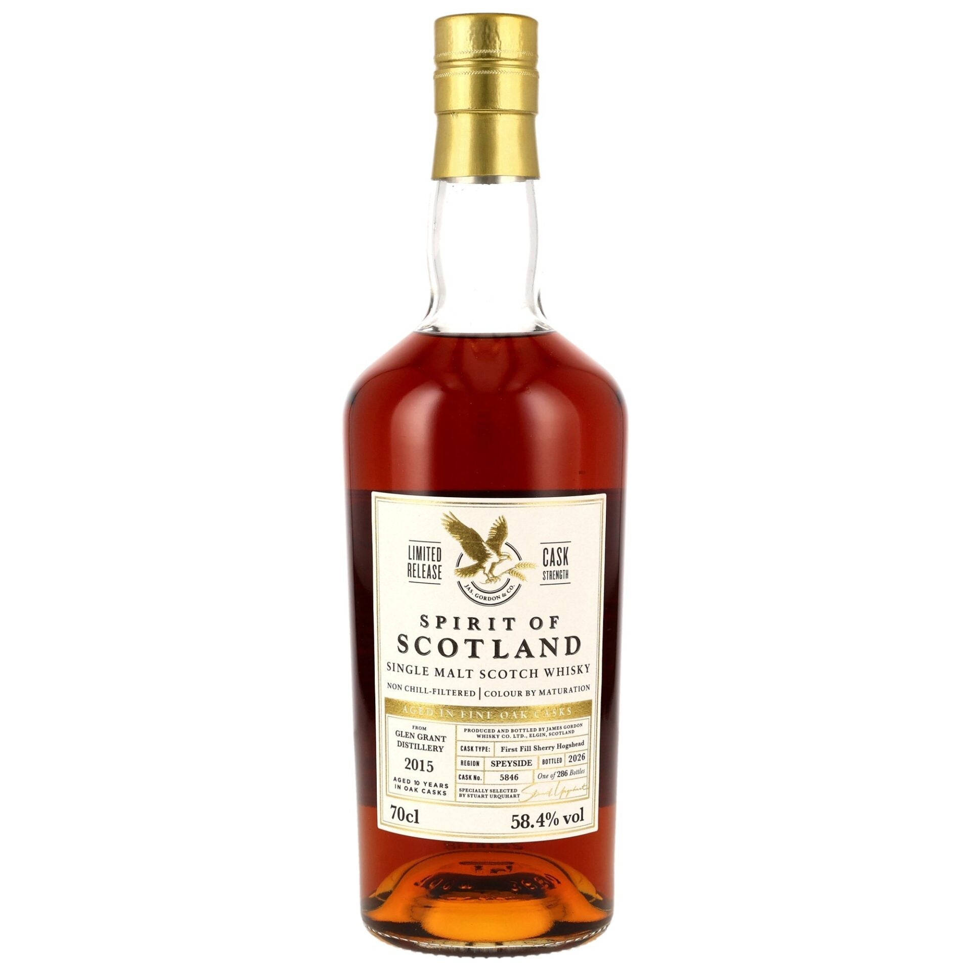 Glen Grant 2015/2026 1st Fill Sherry Hogshead 5846 G&M 1 - Maltimore.de - Premium Whisky Onlineshop