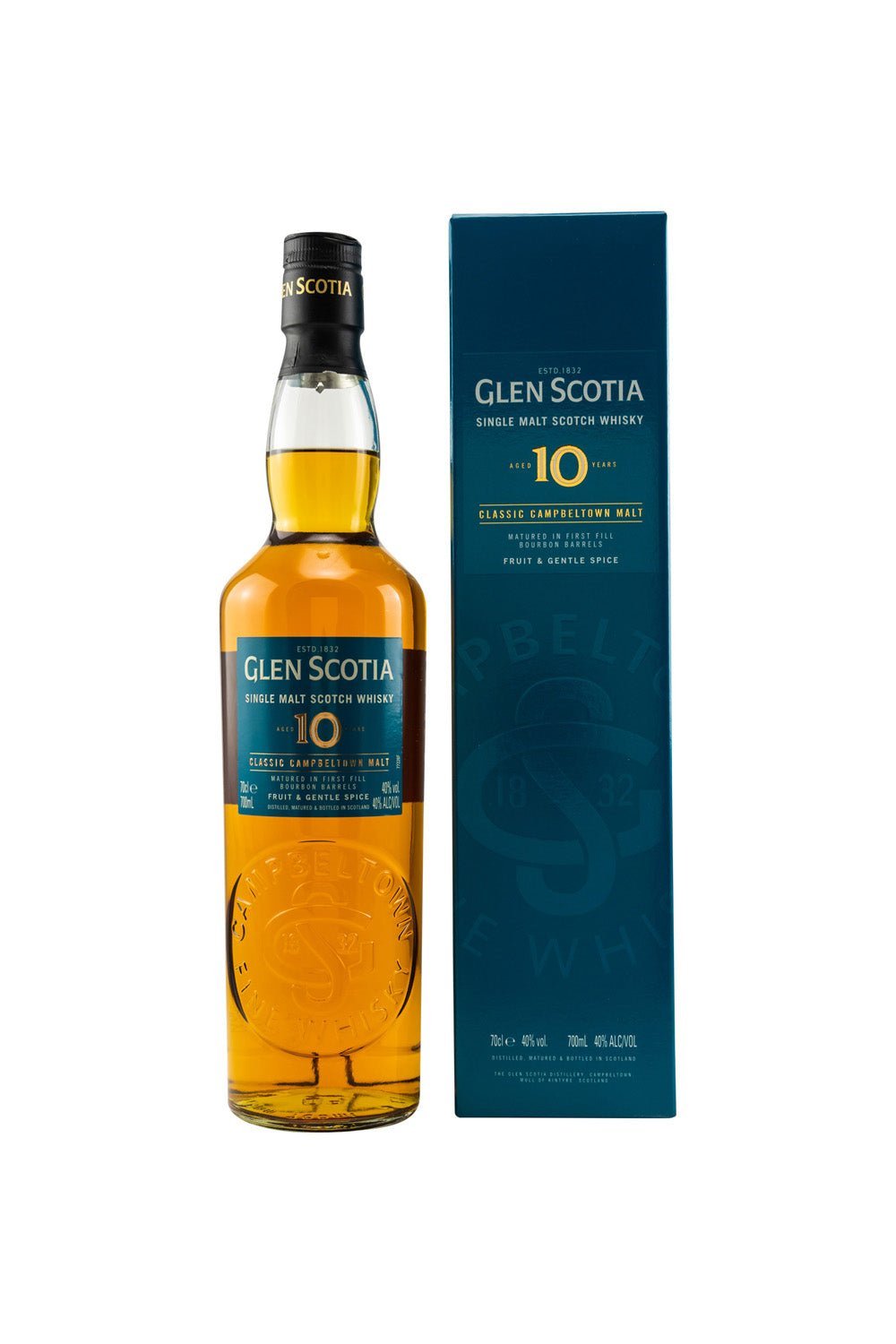 Glen Scotia 10 Jahre Unpeated Campbeltown 40% vol. 700ml - Maltimore - Premium Whisky Onlineshop