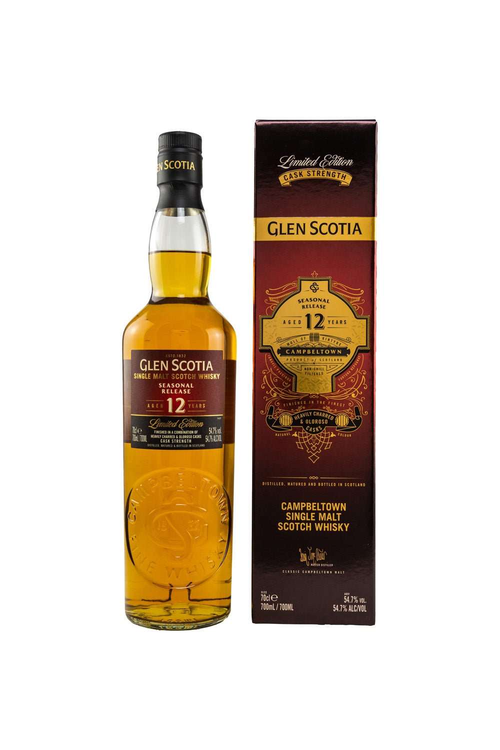 Glen Scotia 12 Jahre Seasonal Release 2021 Limited Single Malt 54,7% vol. 700ml 1 - Maltimore - Premium Whisky Onlineshop