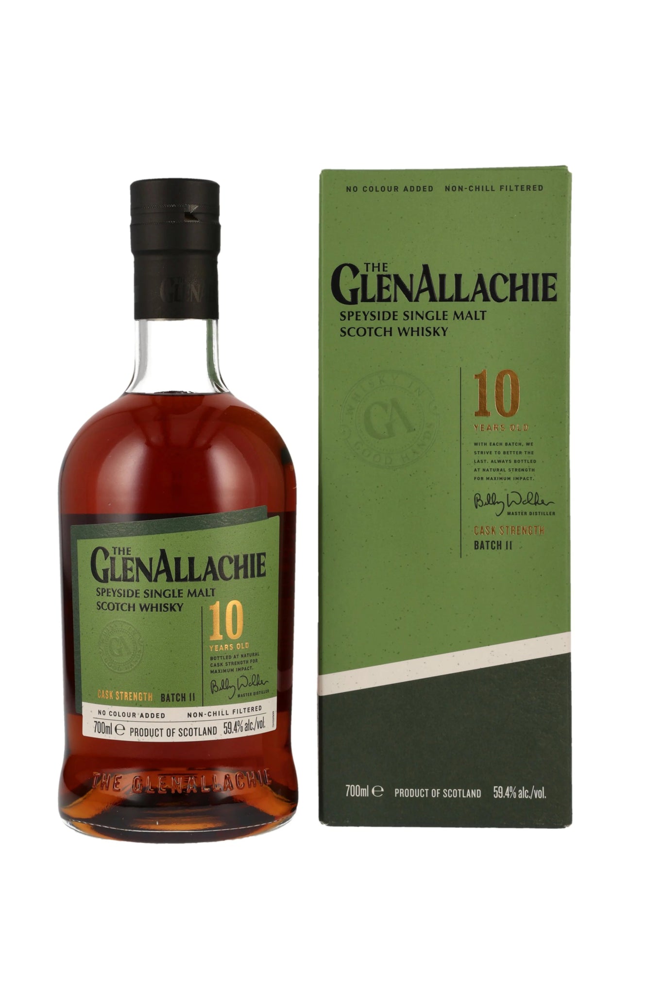 GlenAllachie 10 Jahre Cask Strength Batch 11 59,4% vol. 700ml - Maltimore - Premium Whisky Onlineshop