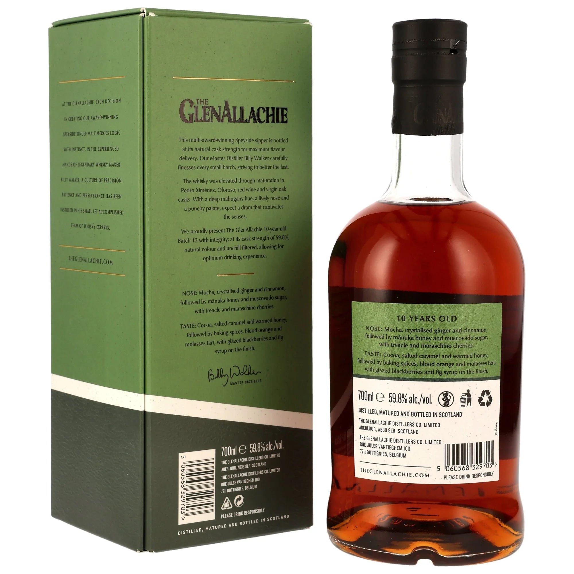 GlenAllachie 10 Jahre Cask Strength Batch 13 59,8% vol 700ml 2 - Maltimore.de - Premium Whisky Onlineshop